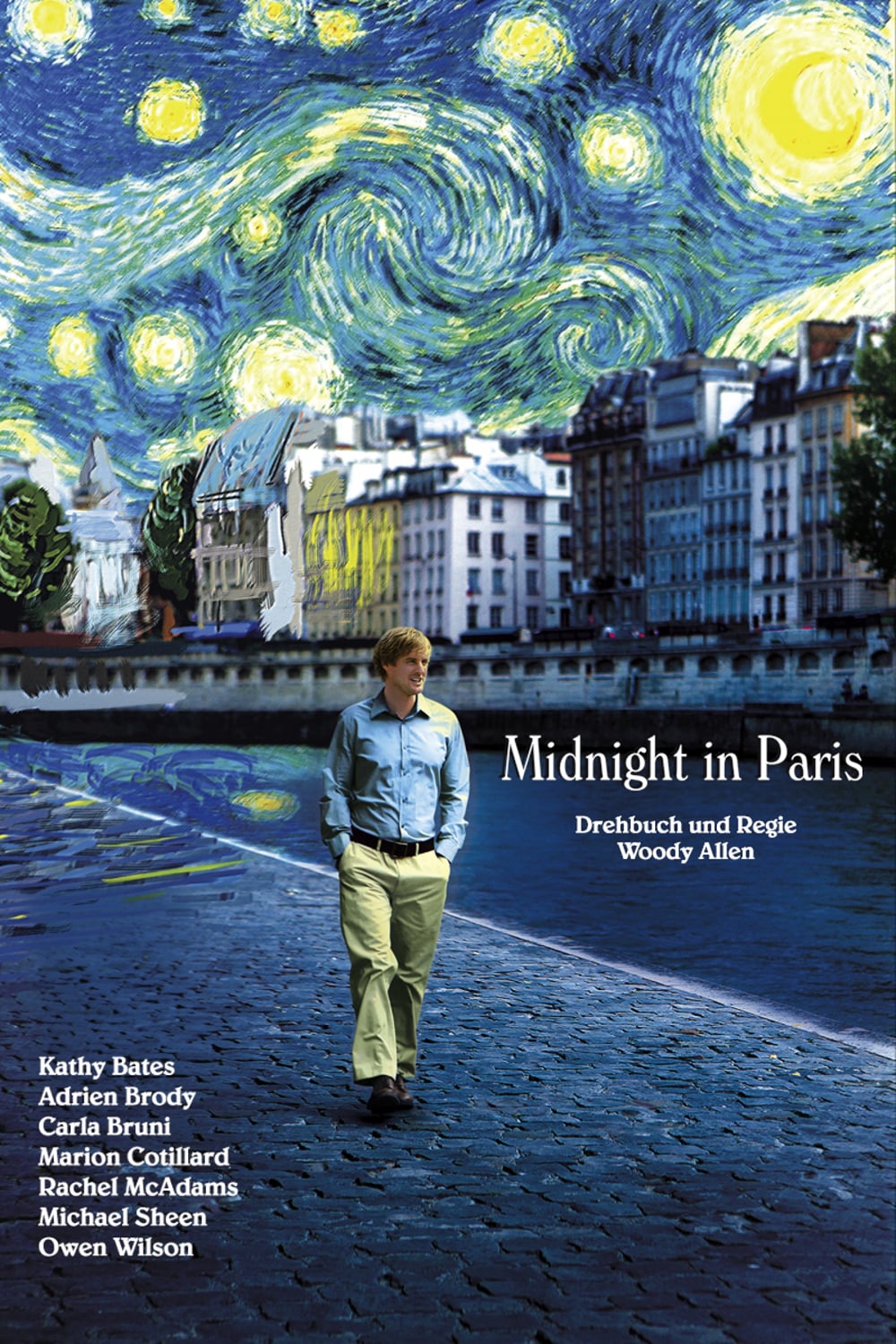 Plakat von "Midnight in Paris"