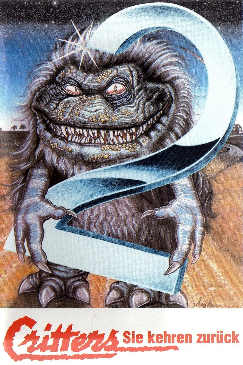 Plakat von "Critters 2 - Sie kehren zurück"