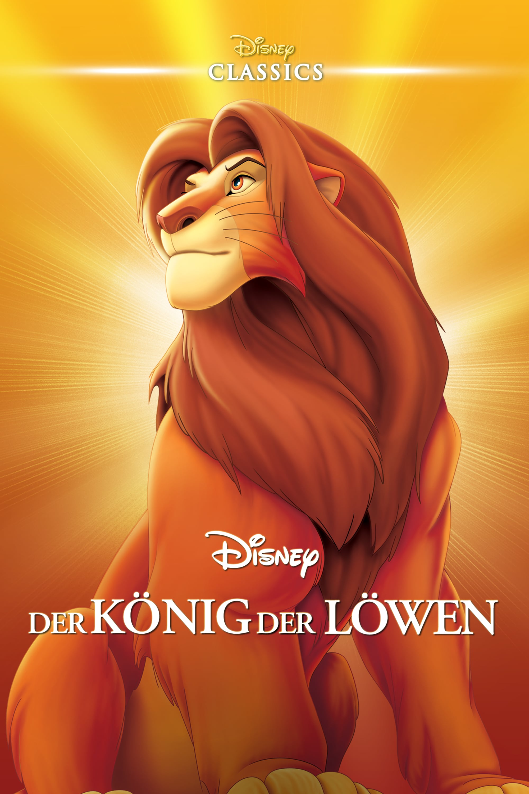 Plakat von "Der König der Löwen"