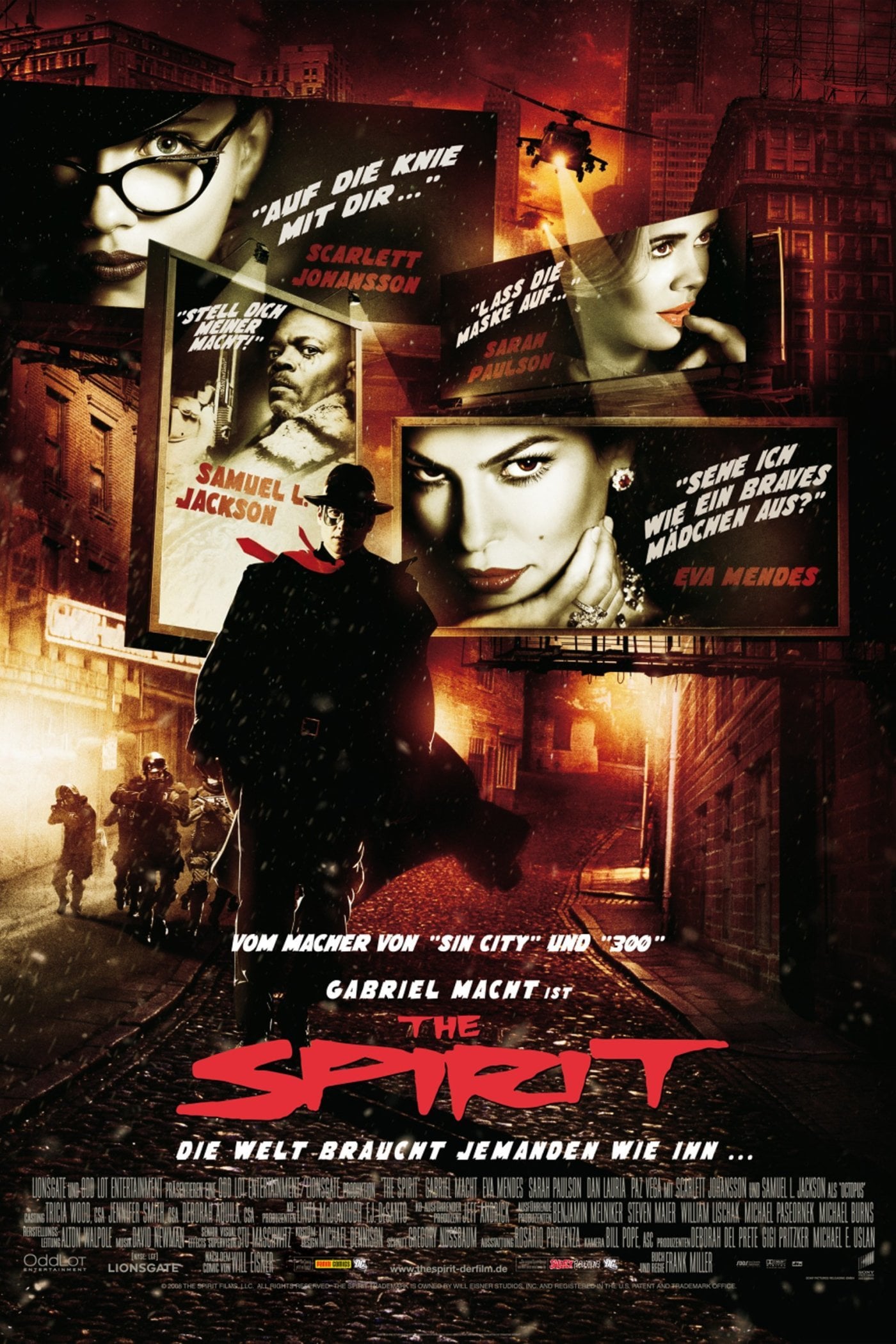 Plakat von "The Spirit"