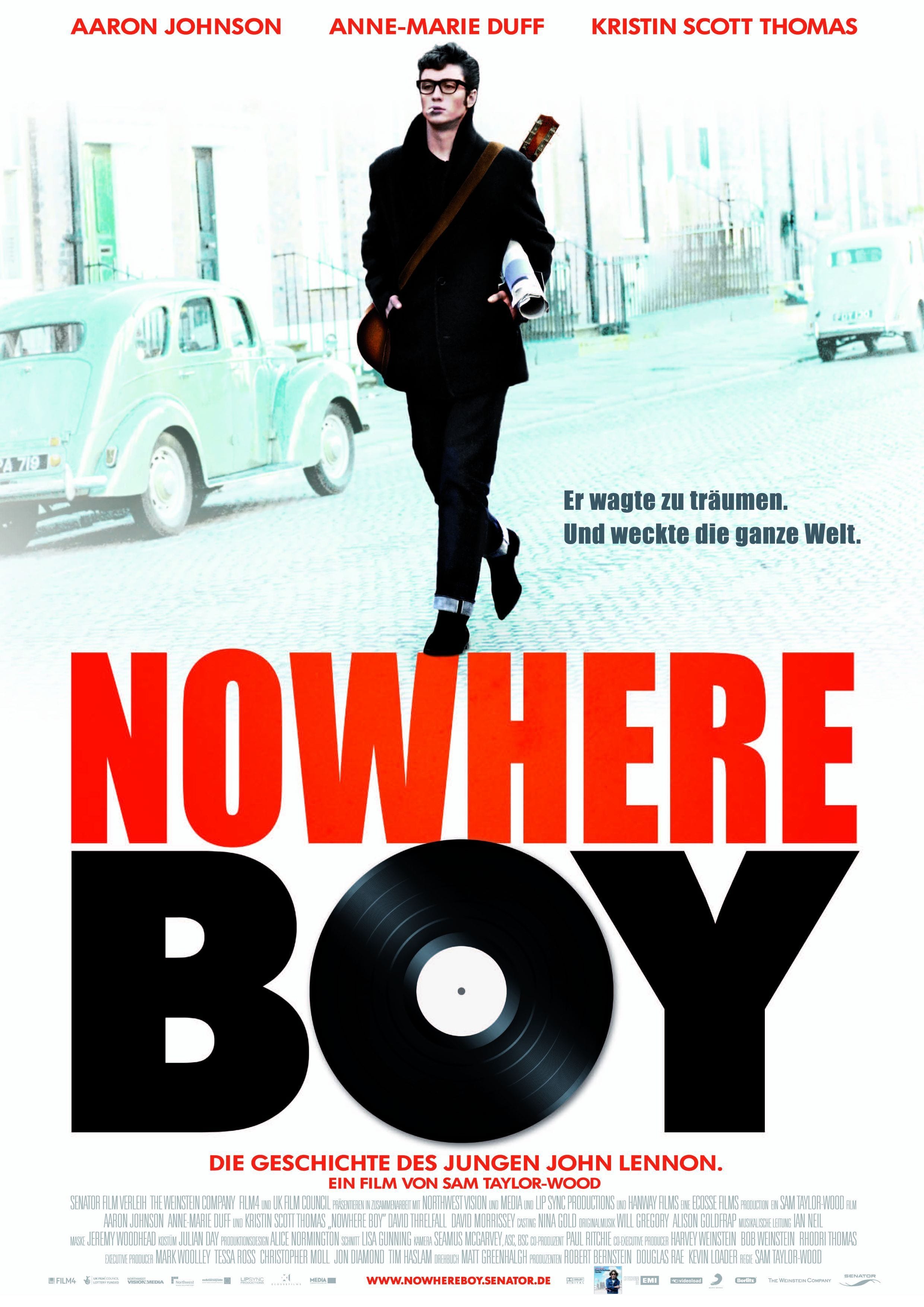 Plakat von "Nowhere Boy"