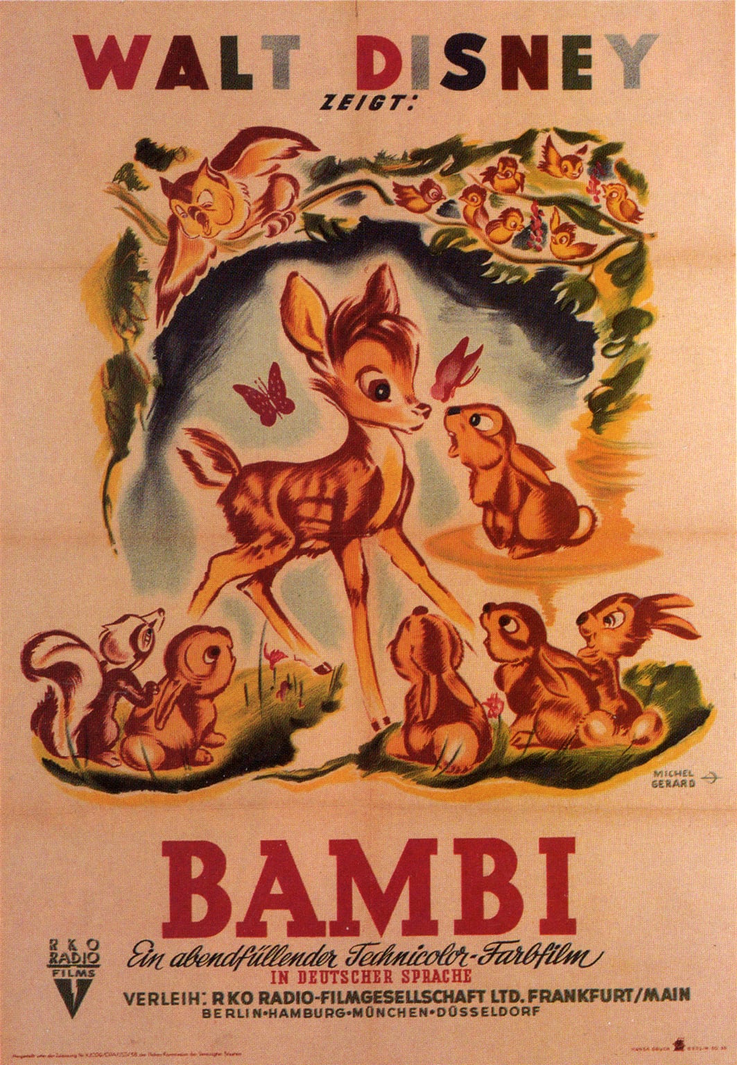 Plakat von "Bambi"