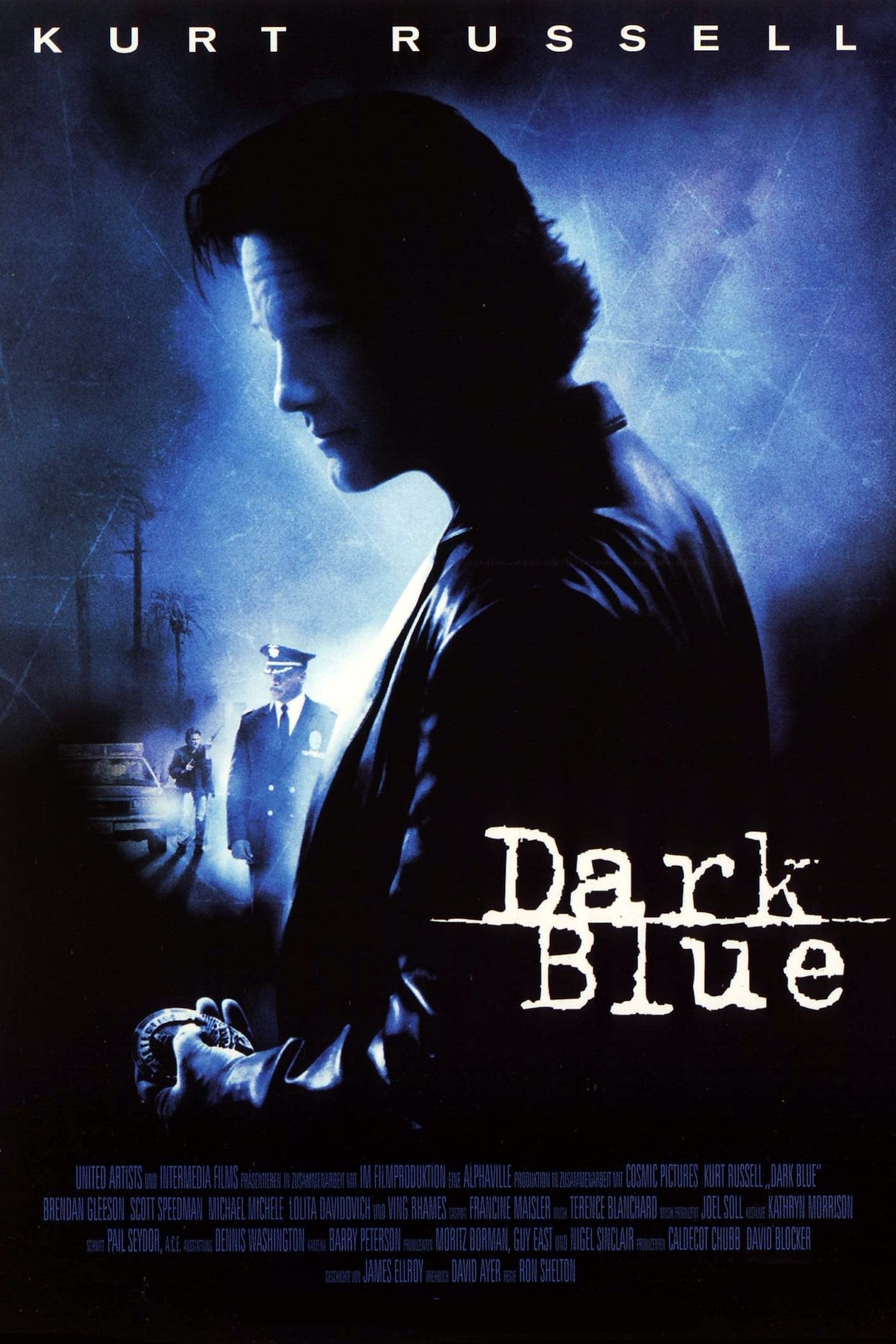 Plakat von "Dark Blue"