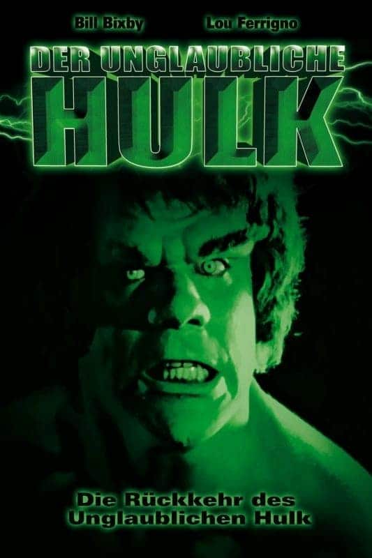 Plakat von "Die Rückkehr des Unglaublichen Hulk"