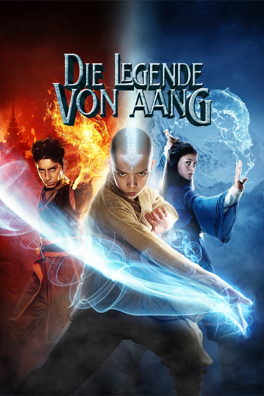 Plakat von "Die Legende von Aang"