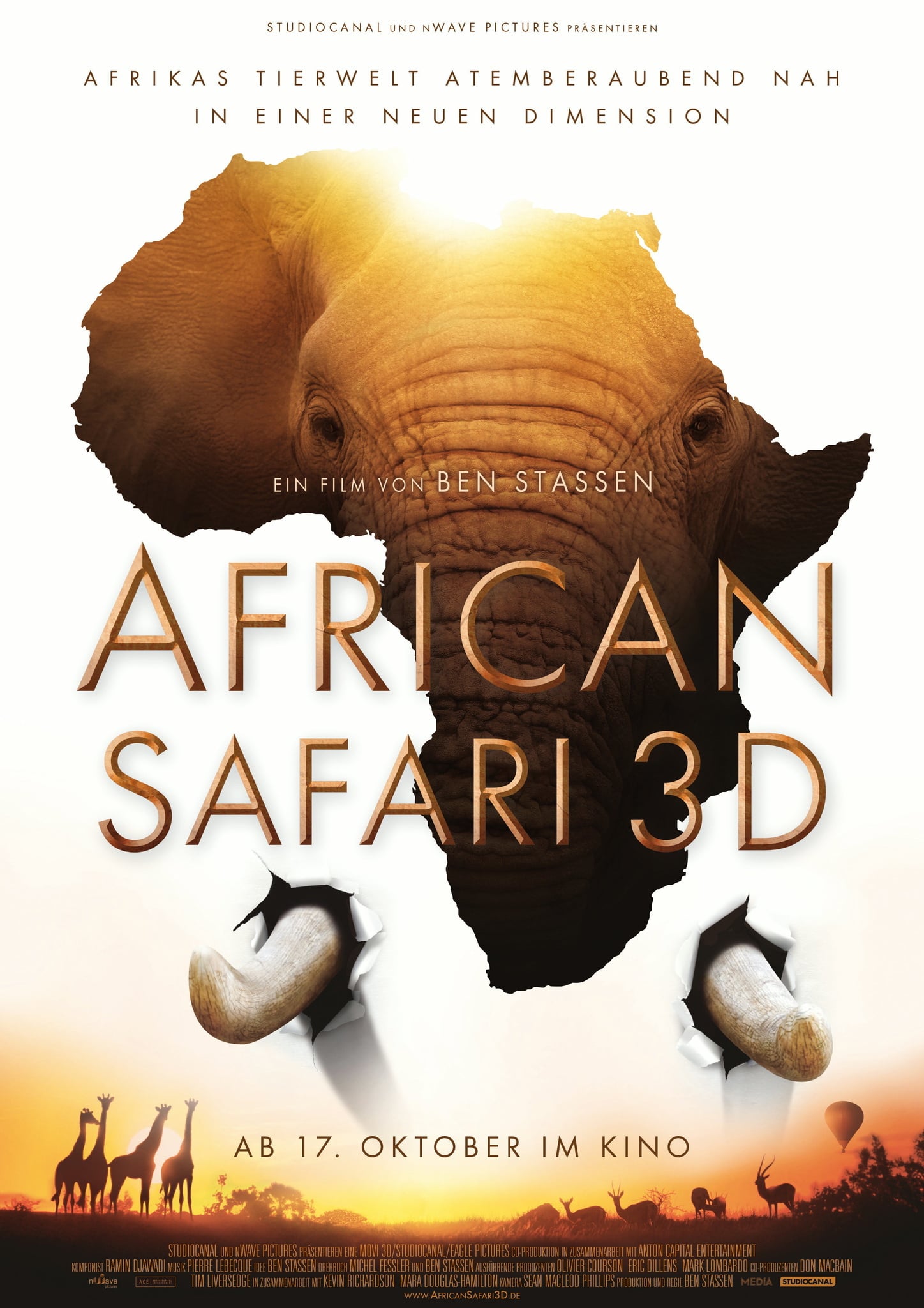 Plakat von "African Safari 3D"
