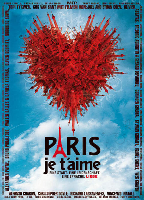 Plakat von "Paris, je t'aime"