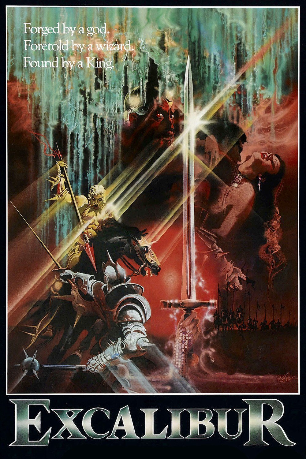 Plakat von "Excalibur"