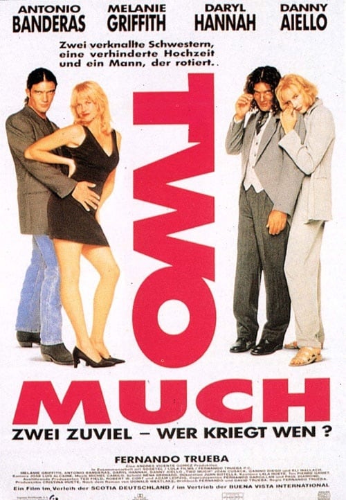 Plakat von "Two Much – Eine Blondine zuviel"