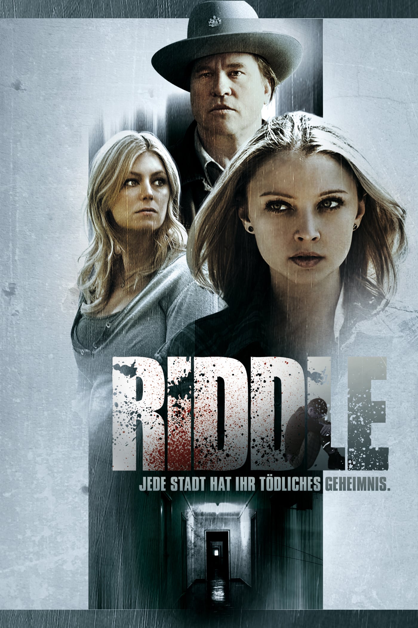 Plakat von "Riddle - Jede Stadt hat ihr tödliches Geheimnis"