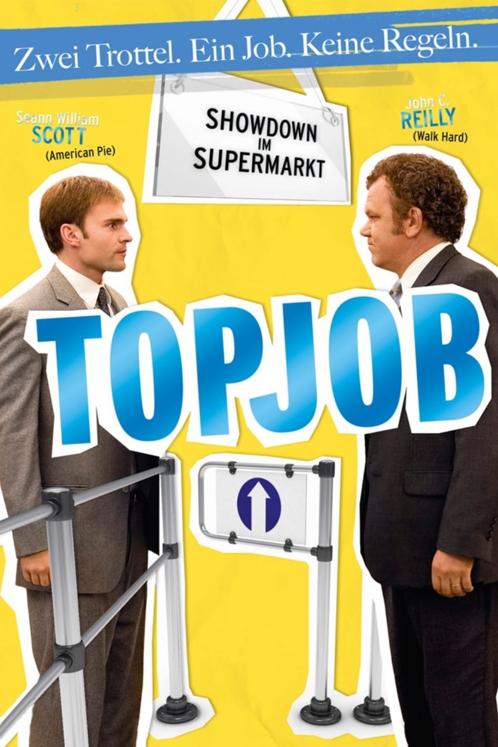 Plakat von "Top Job - Showdown im Supermarkt"