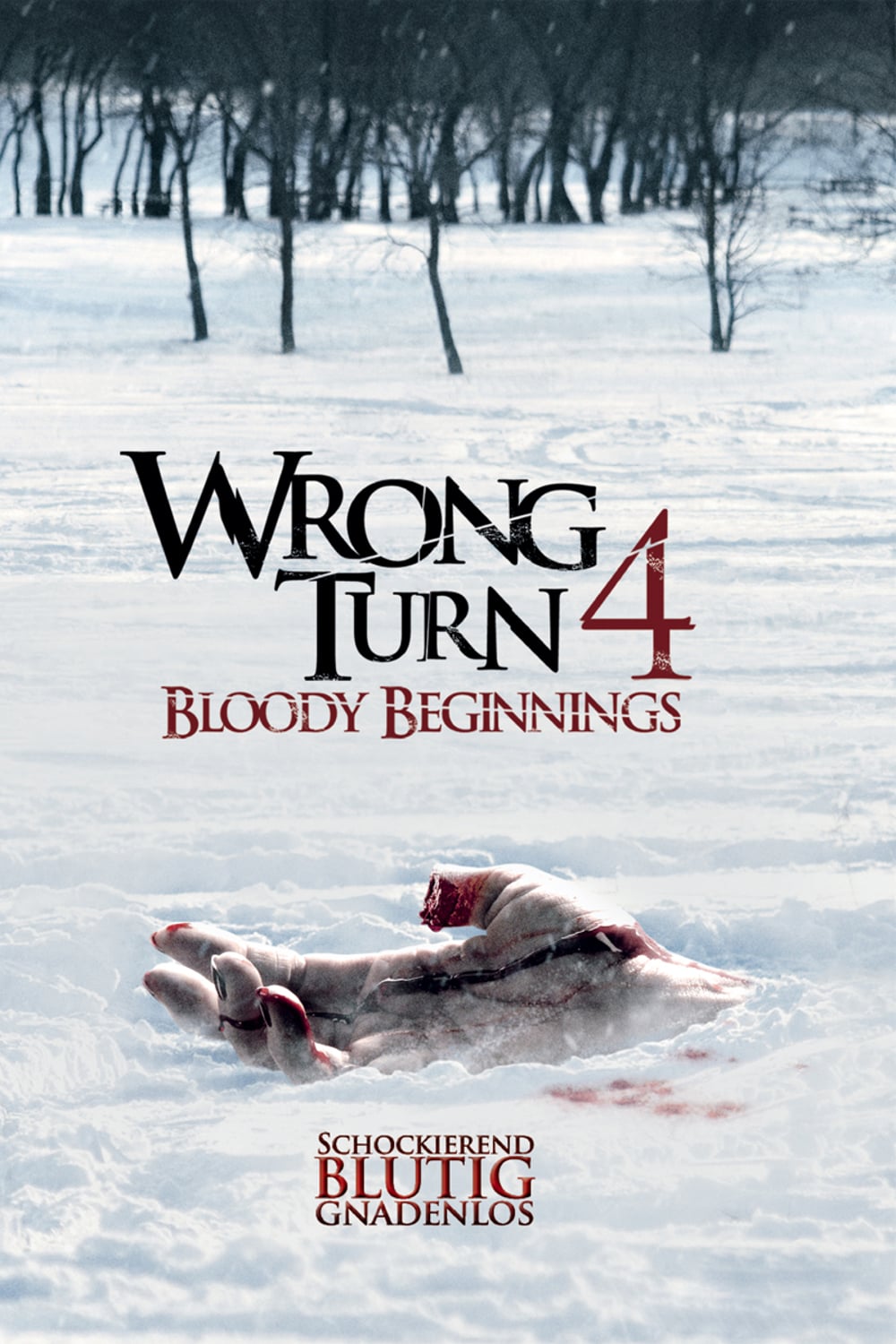 Plakat von "Wrong Turn 4: Bloody Beginnings"