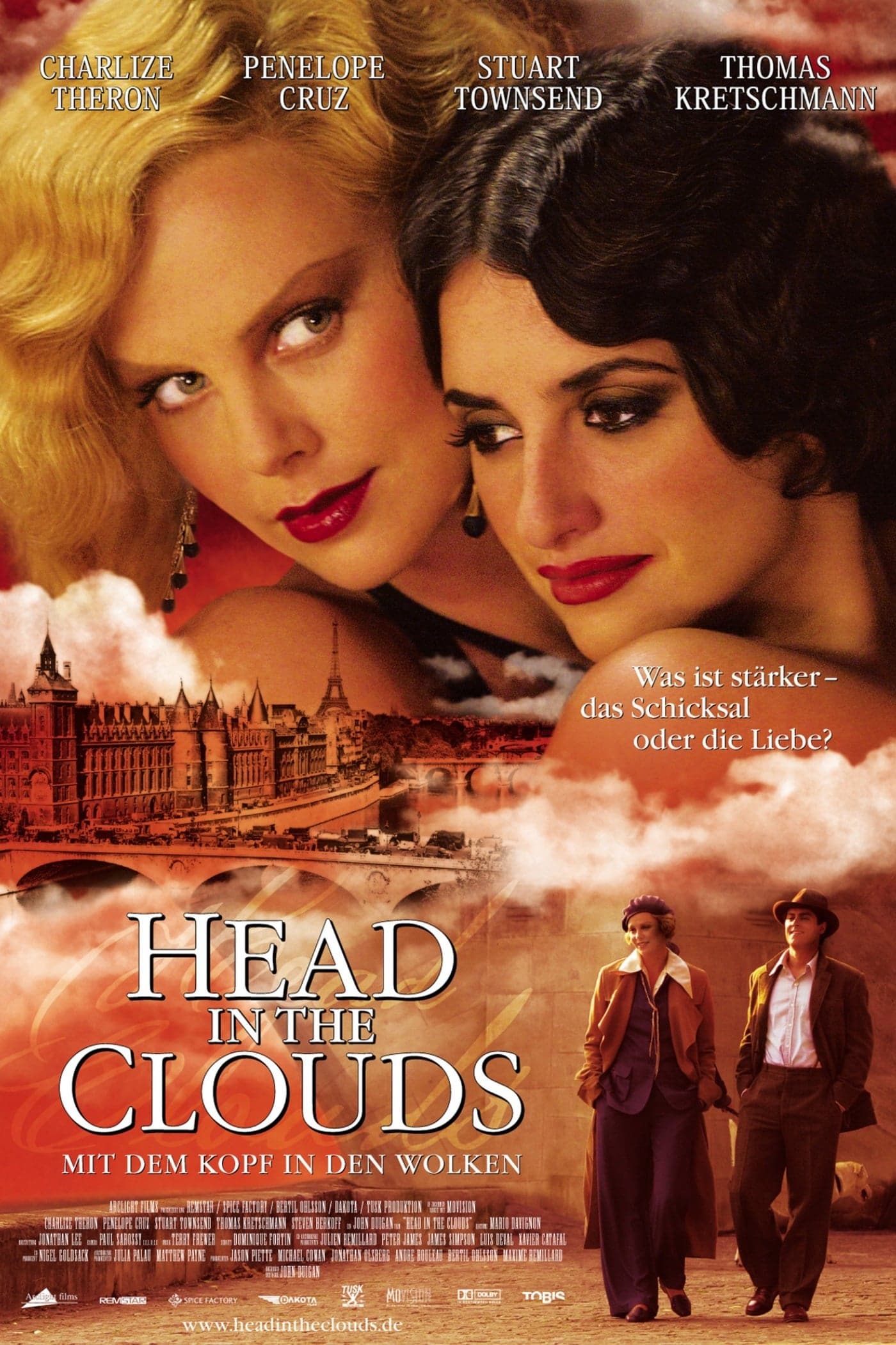 Plakat von "Head in the Clouds"