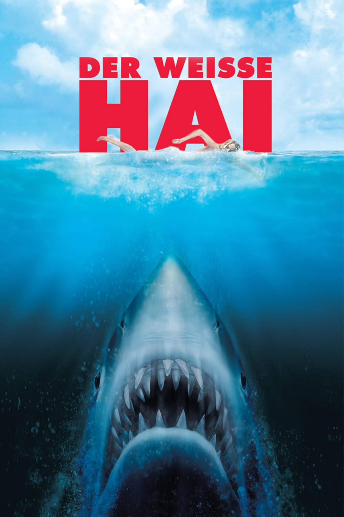 Plakat von "Der weiße Hai"