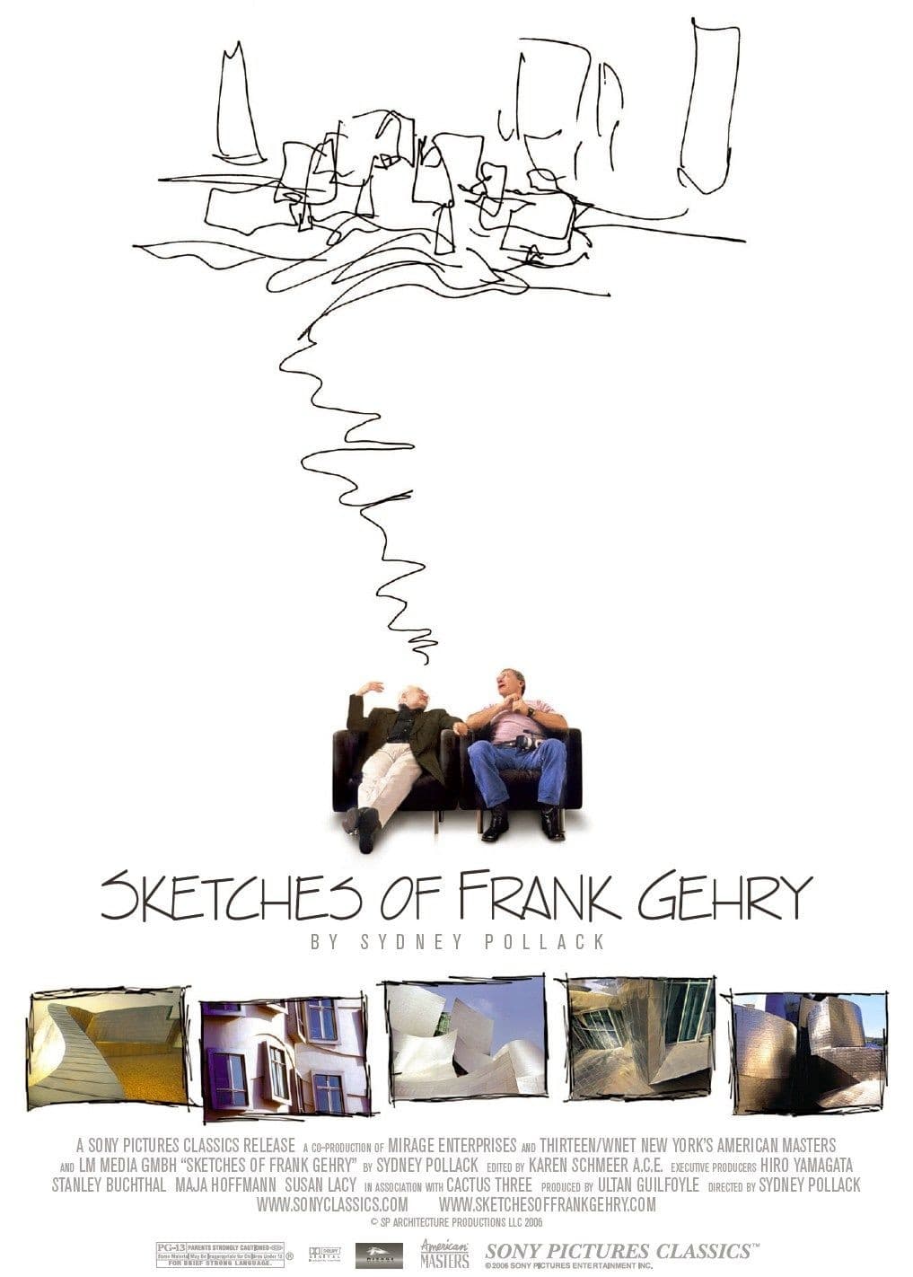 Plakat von "Sketches of Frank Gehry"