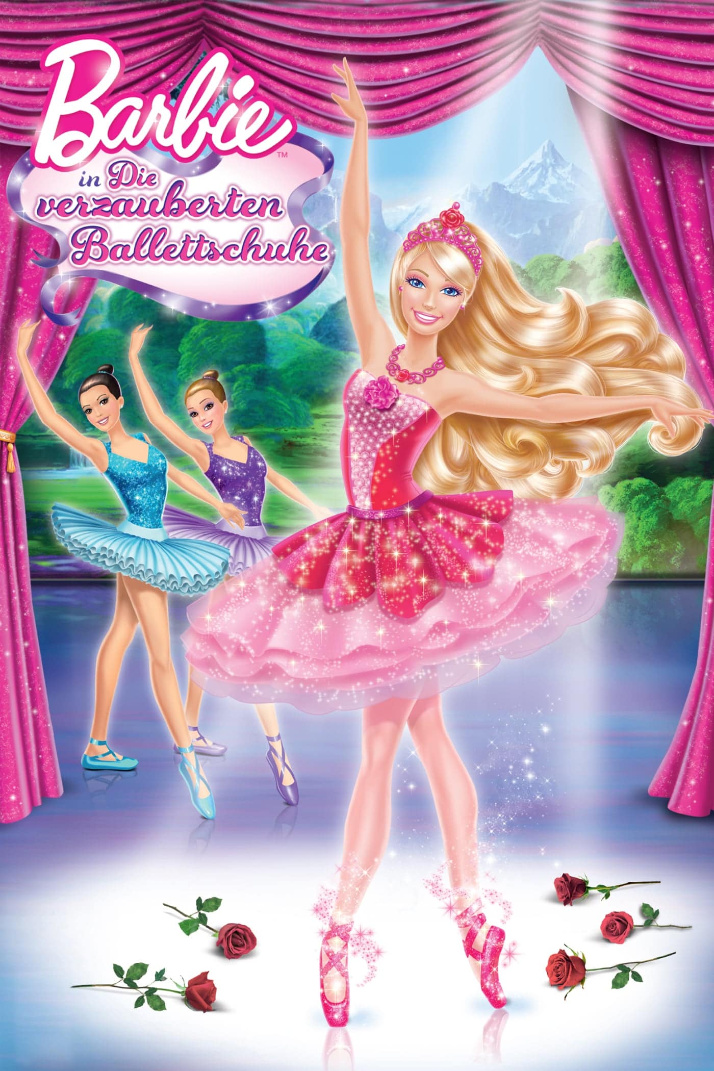 Plakat von "Barbie - Die verzauberten Ballettschuhe"