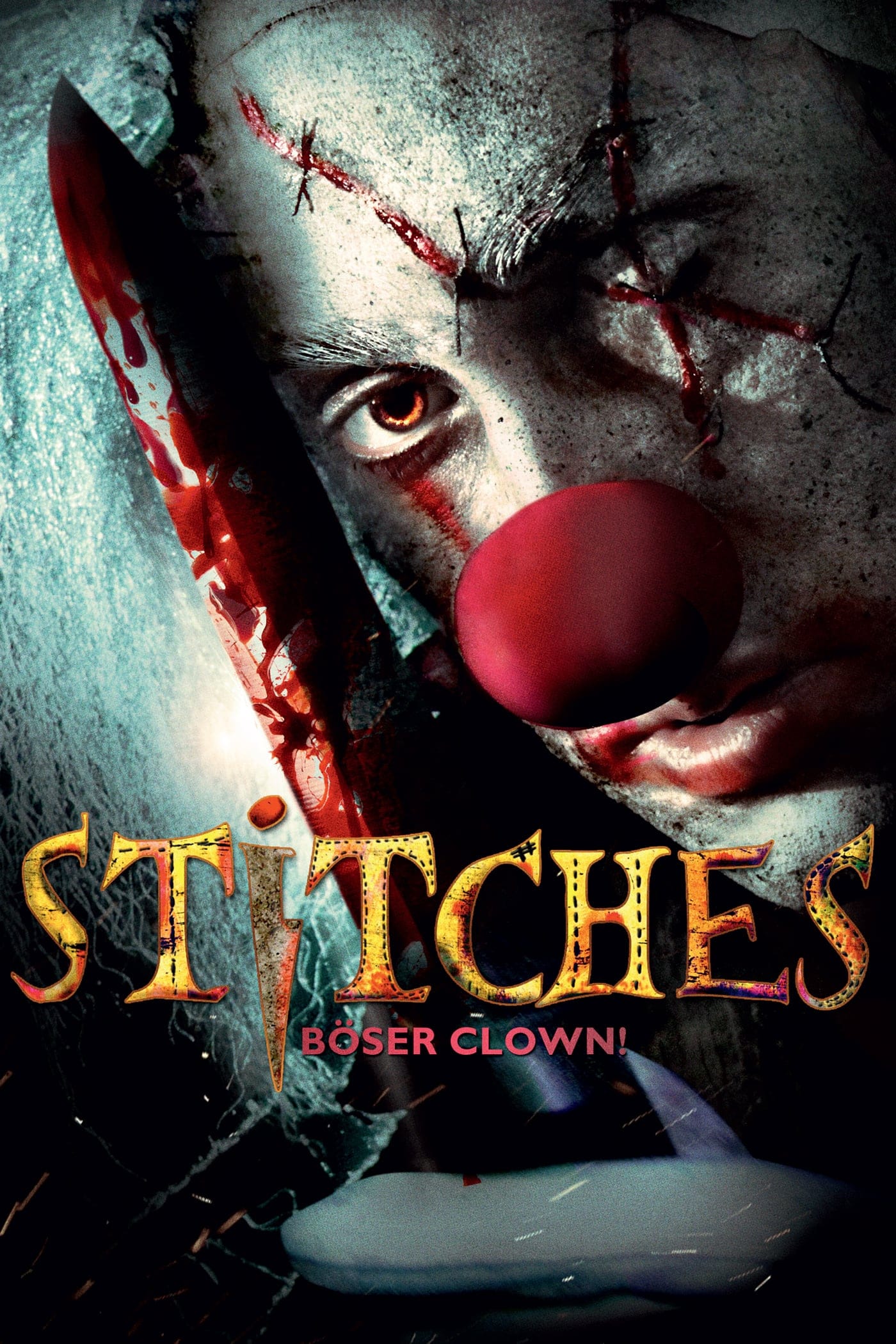 Plakat von "Stitches - Böser Clown"