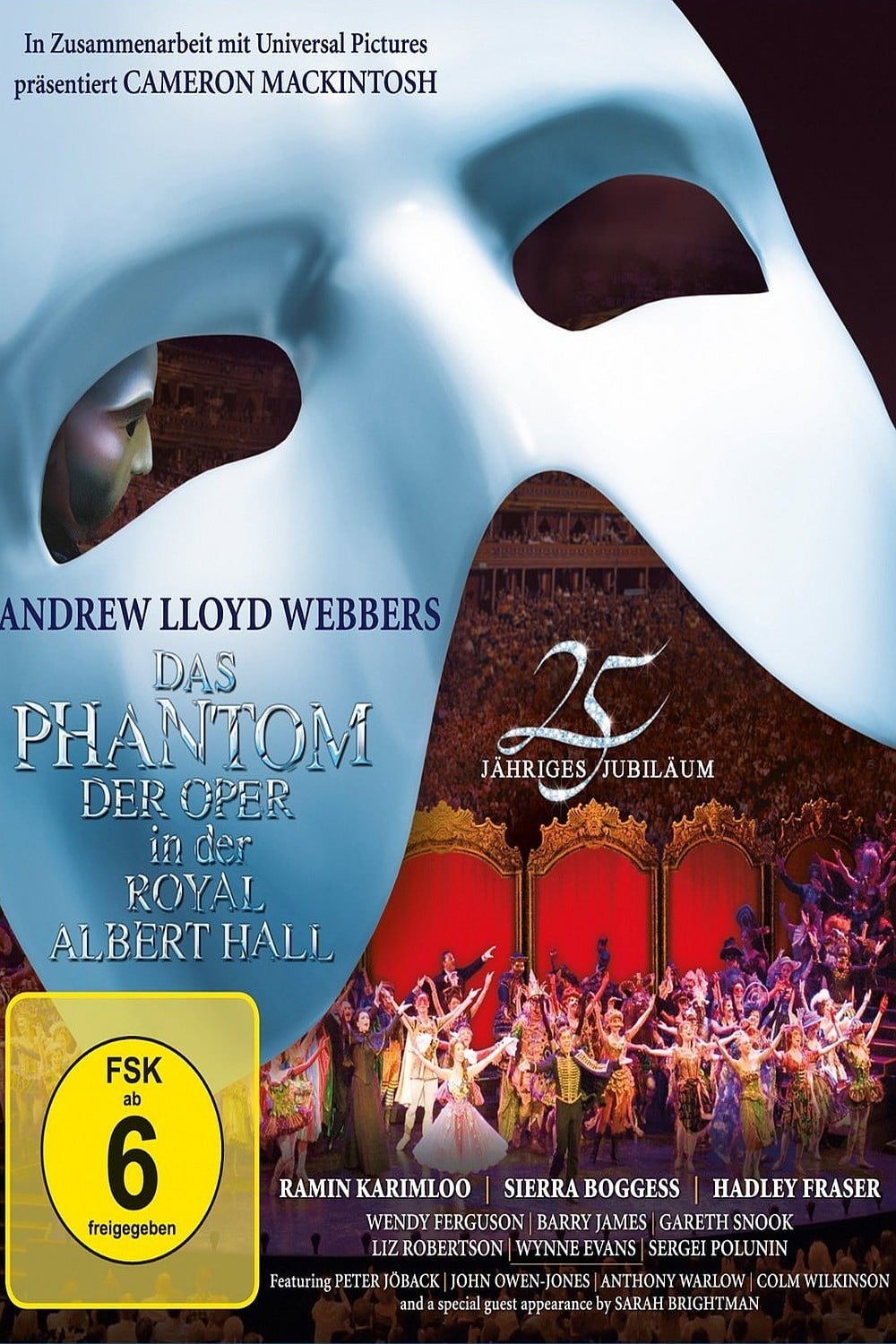 Plakat von "Das Phantom der Oper in der Royal Albert Hall"