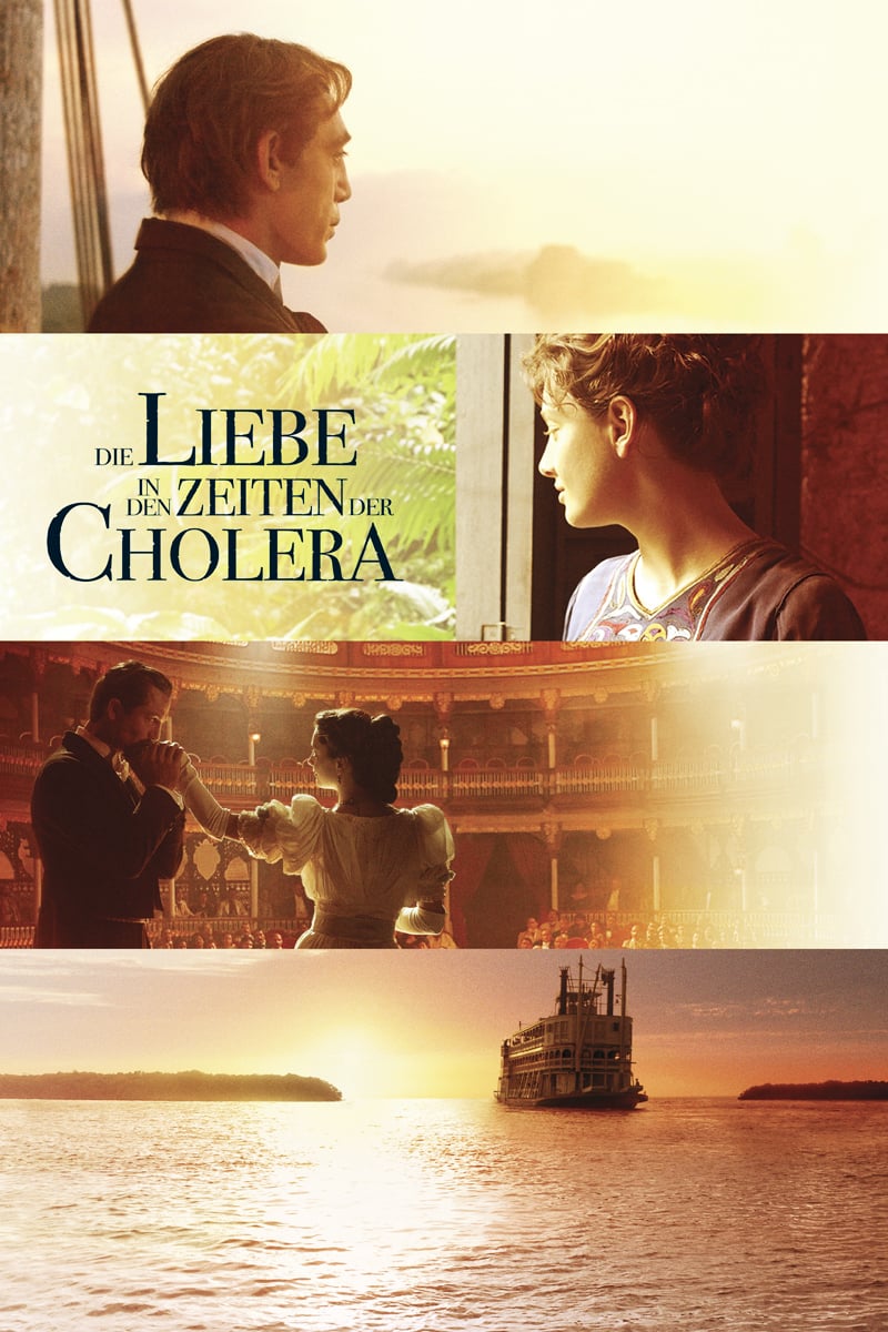 Plakat von "Die Liebe in den Zeiten der Cholera"