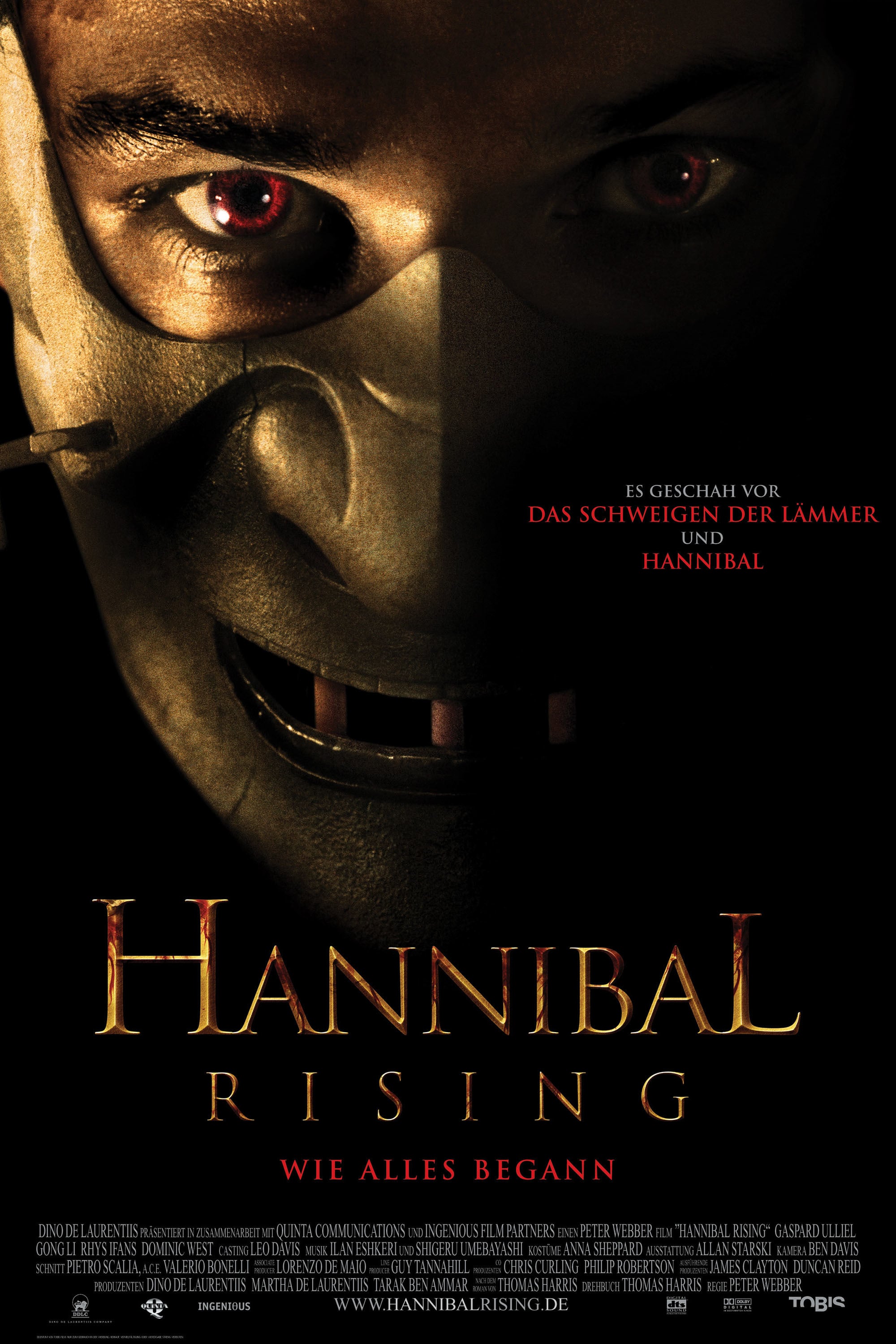 Plakat von "Hannibal Rising"