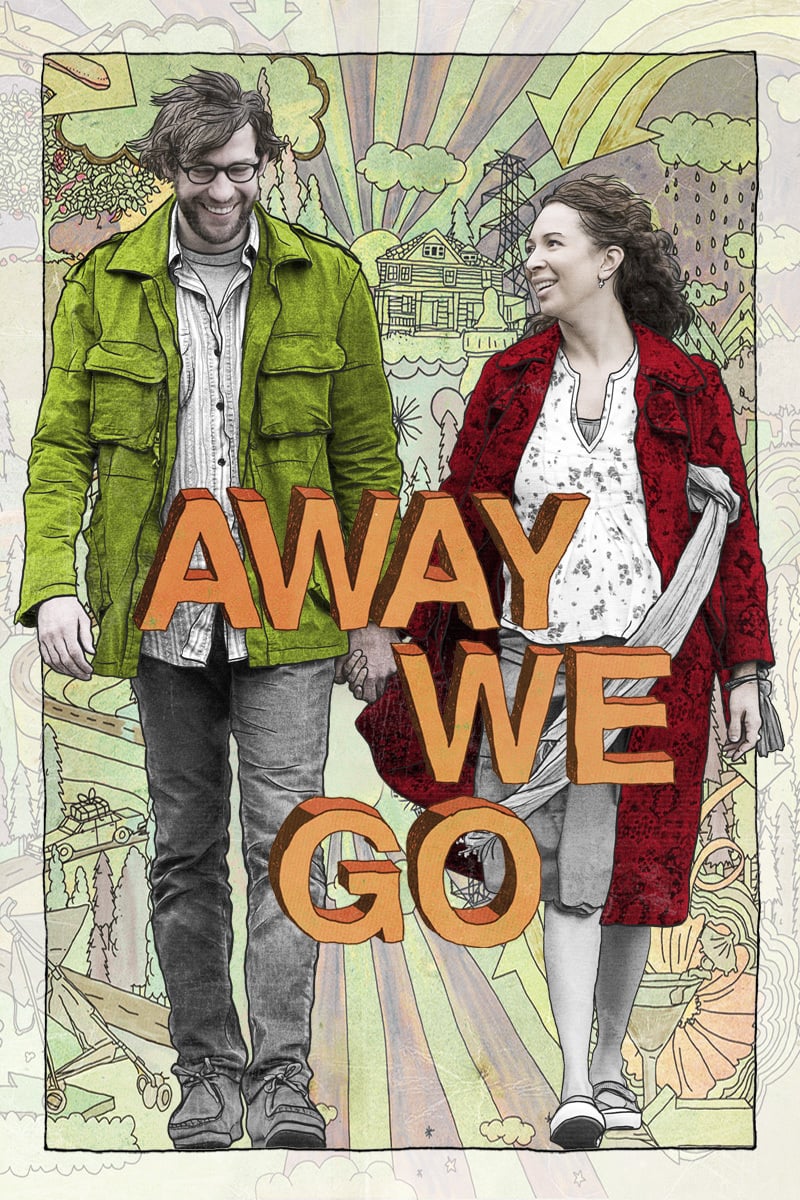 Plakat von "Away We Go - Auf nach Irgendwo"