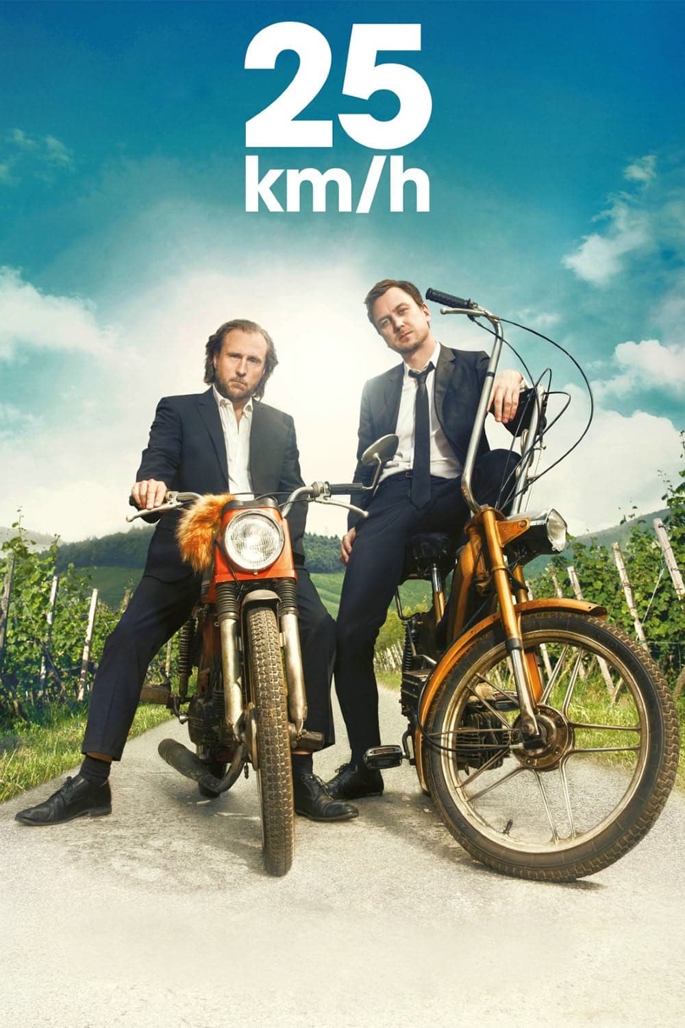 Plakat von "25 km/h"