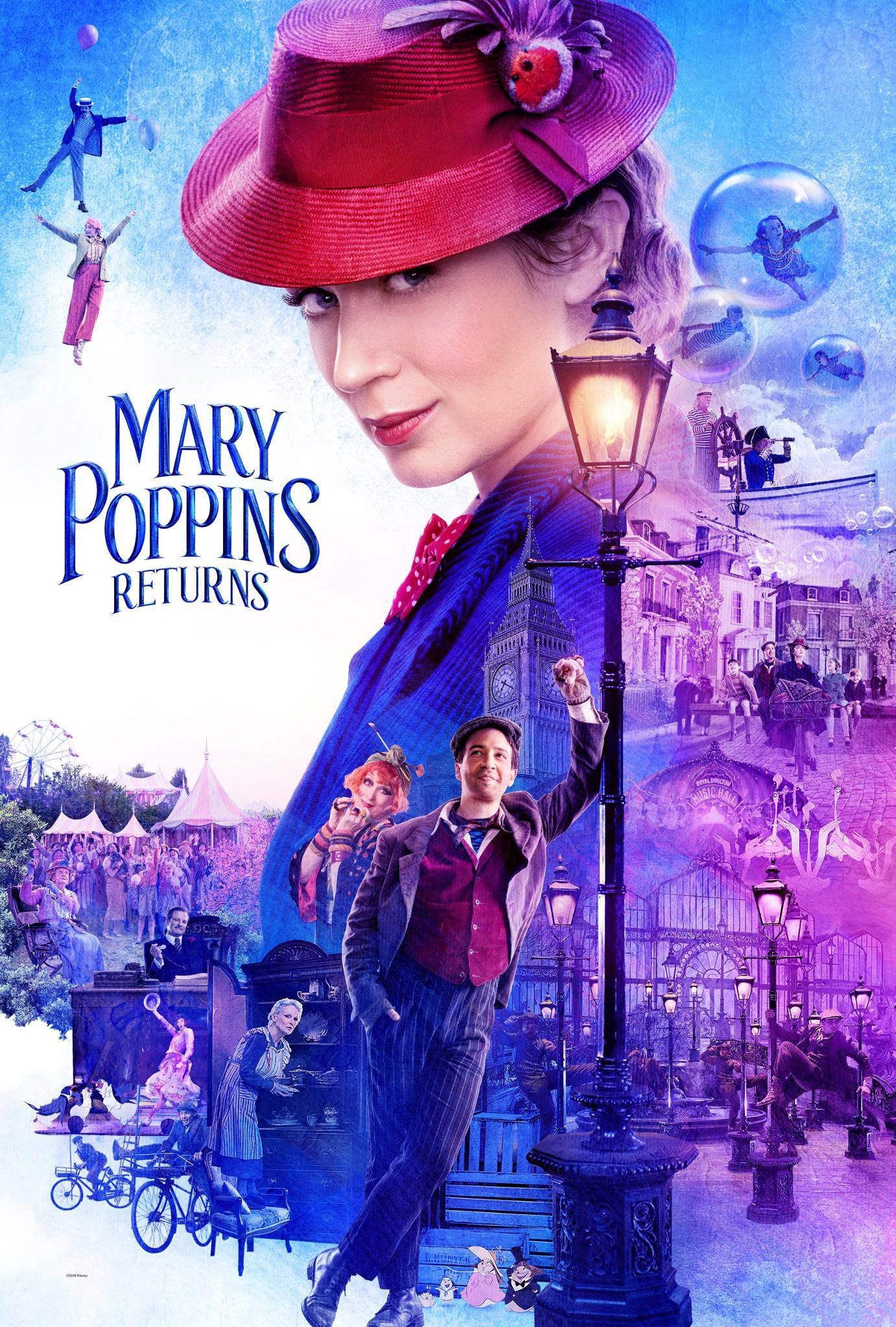 Plakat von "Mary Poppins‘ Rückkehr"