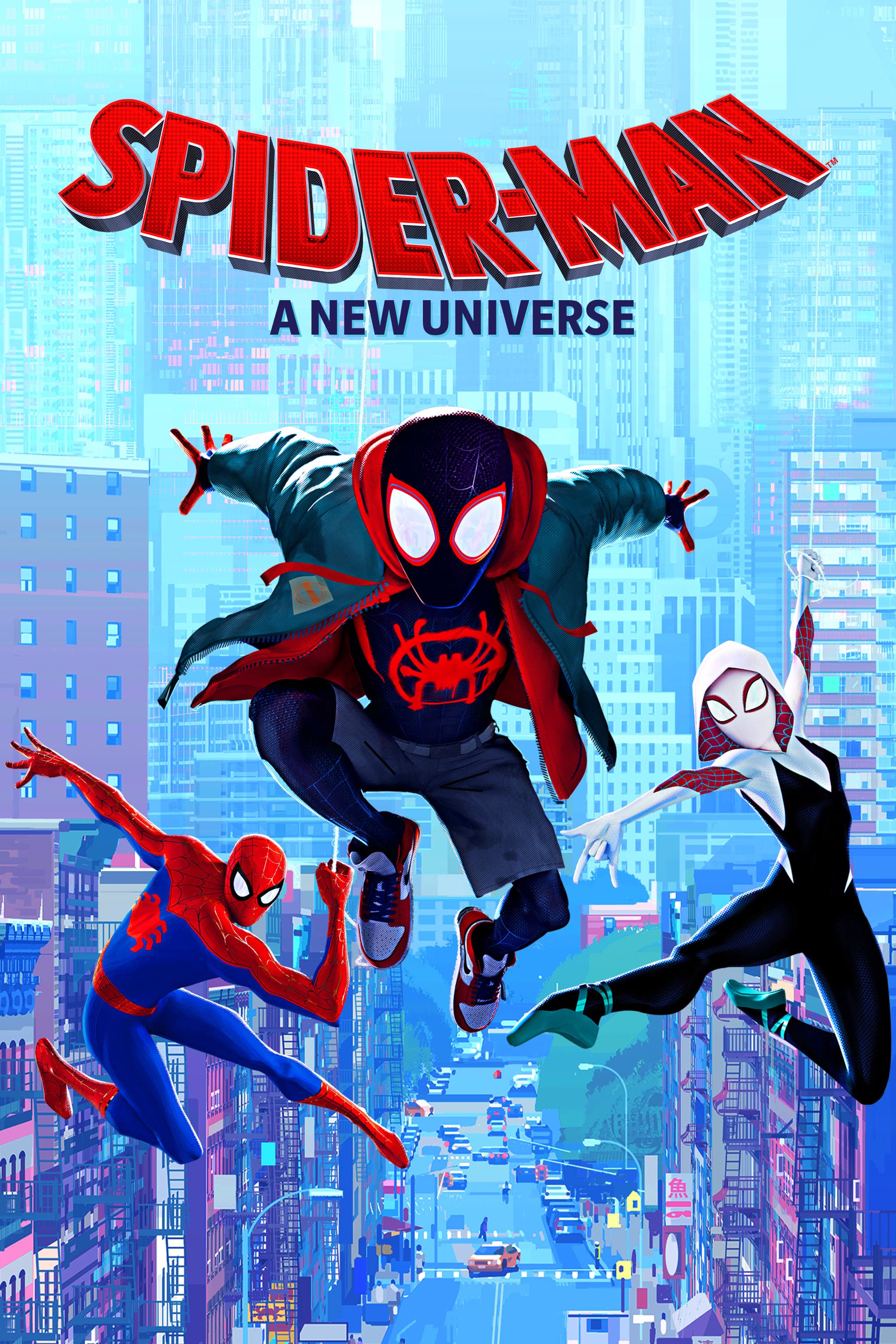 Plakat von "Spider-Man: A New Universe"