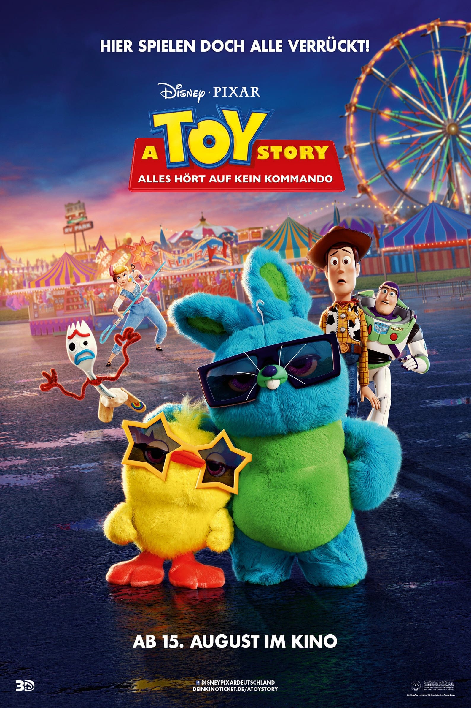 Plakat von "A Toy Story: Alles hört auf kein Kommando"