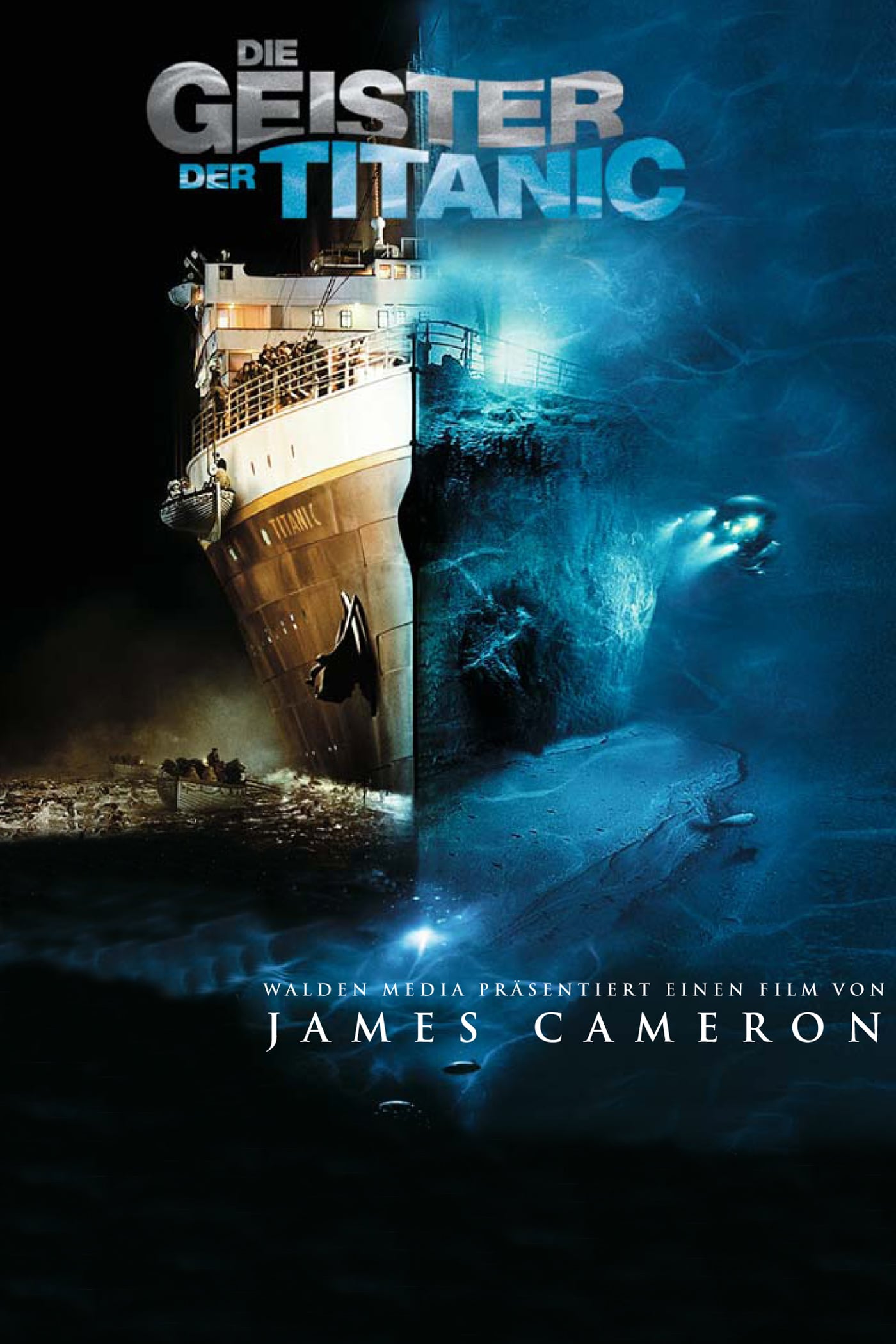 Plakat von "Die Geister der Titanic"