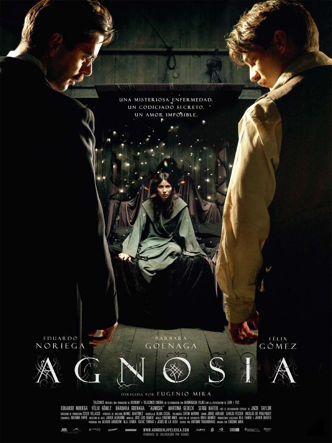 Plakat von "Agnosia - Das dunkle Geheimnis"