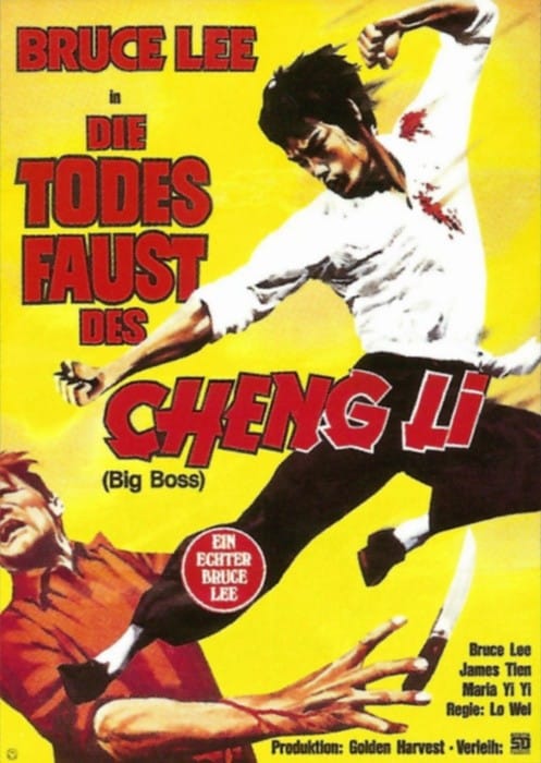 Plakat von "Die Todesfaust des Cheng Li"