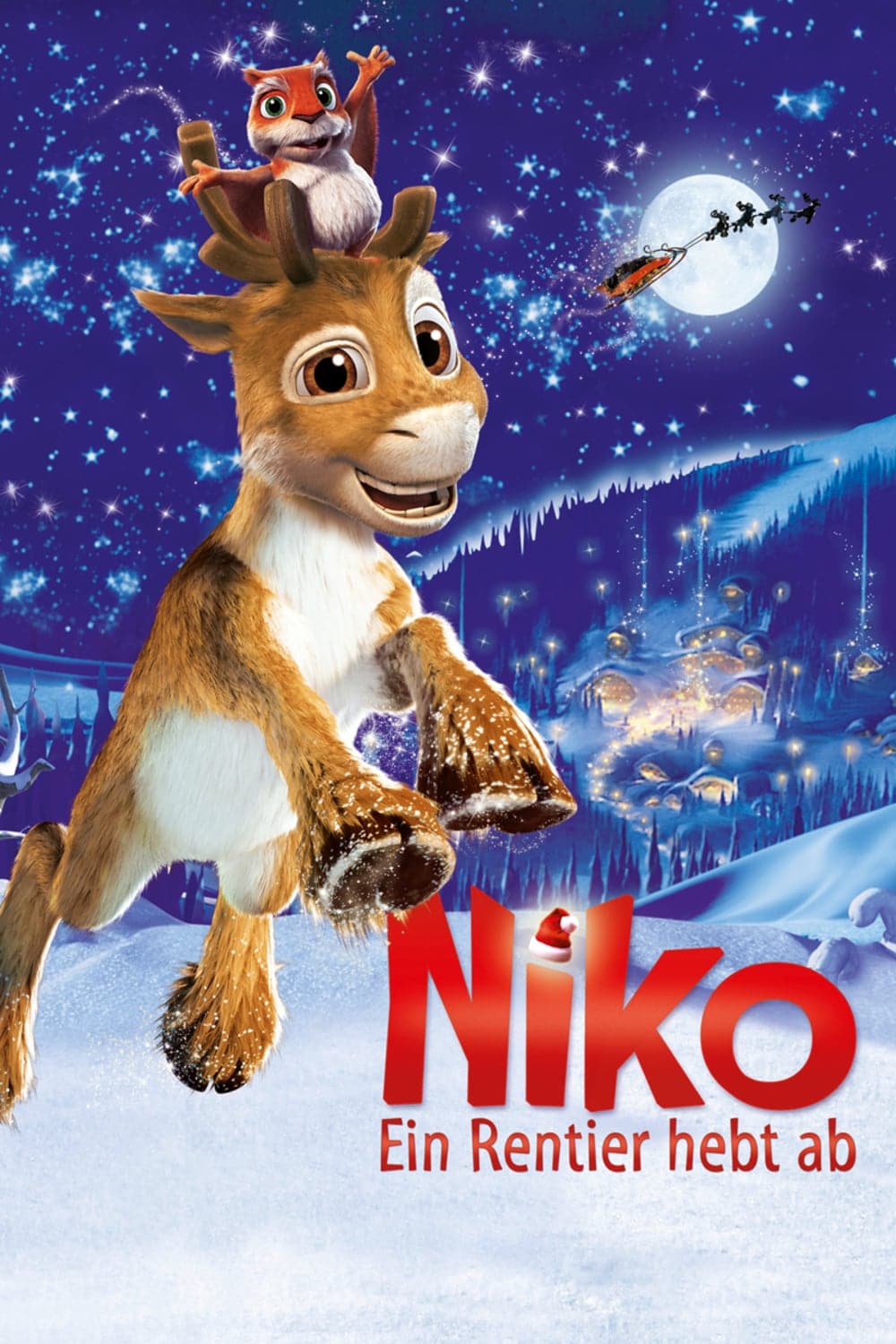 Plakat von "Niko - Ein Rentier hebt ab"