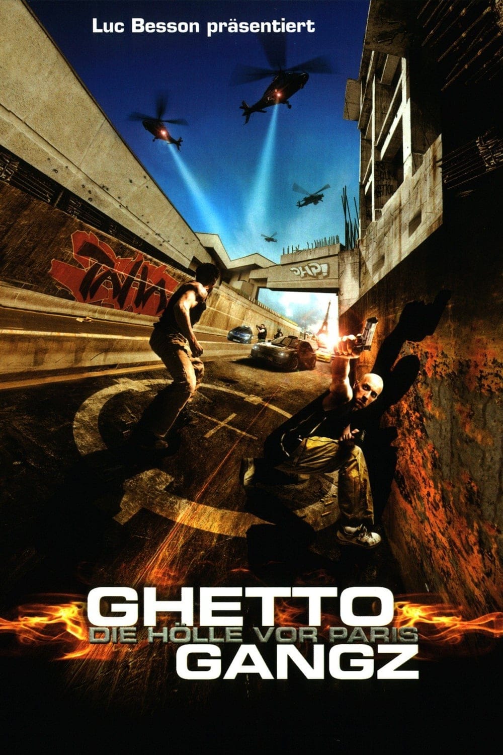 Plakat von "Ghettogangz - Die Hölle vor Paris"