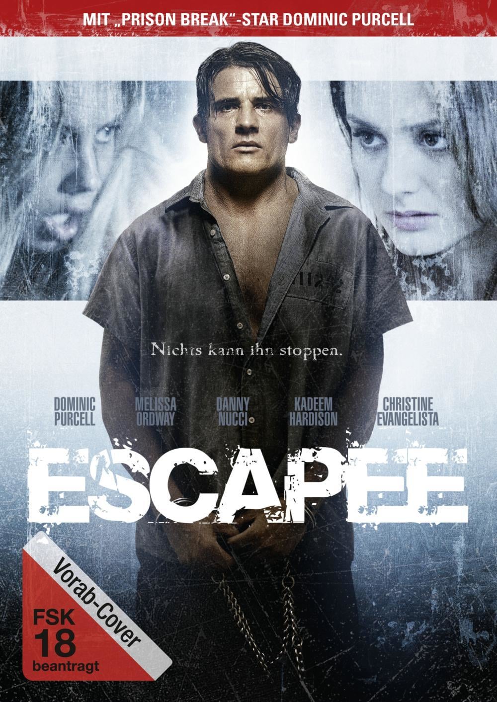 Plakat von "Escapee - Nichts kann ihn stoppen"