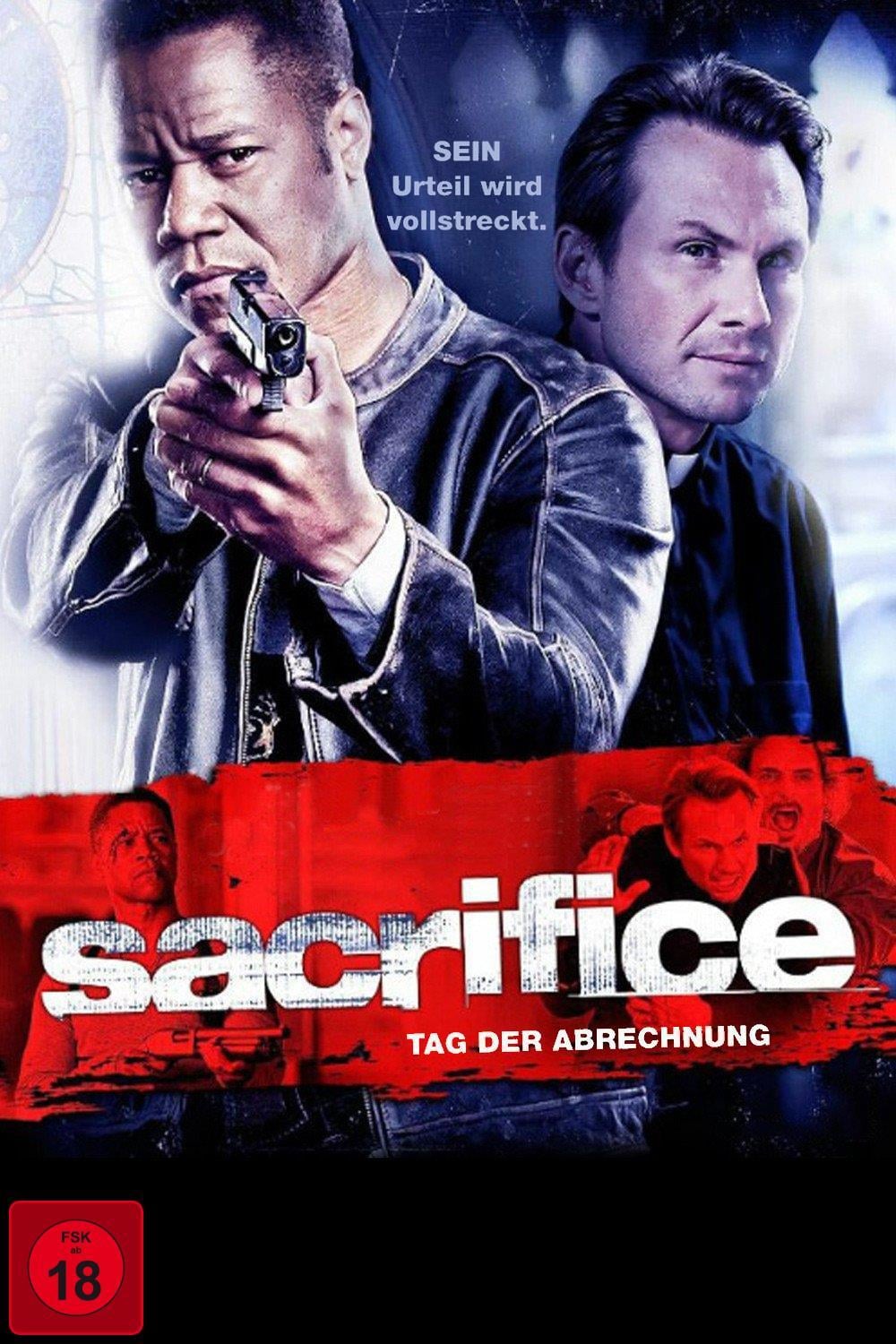 Plakat von "Sacrifice - Tag der Abrechnung"