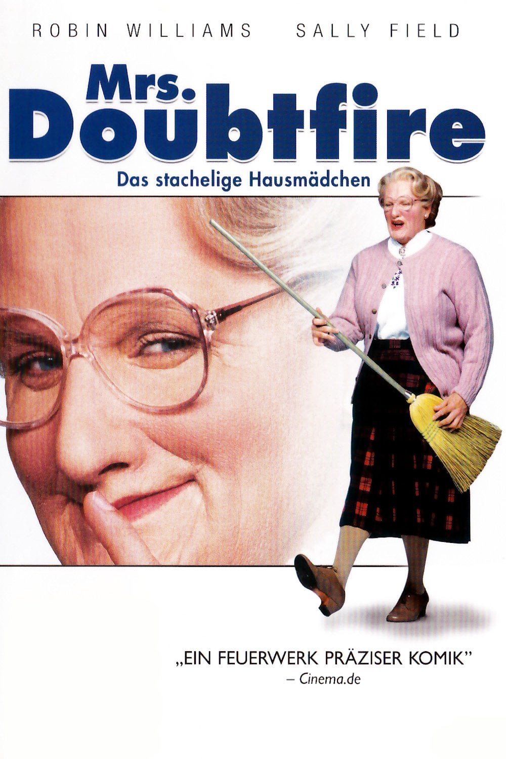 Plakat von "Mrs. Doubtfire - Das stachelige Hausmädchen"