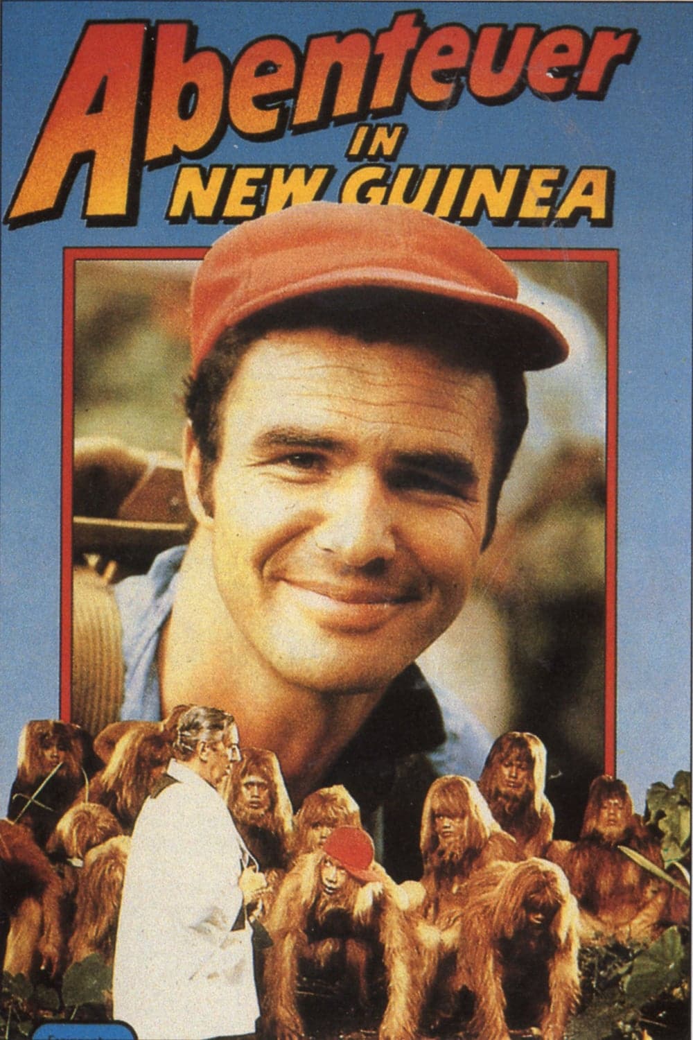 Plakat von "Abenteuer in Neuguinea"