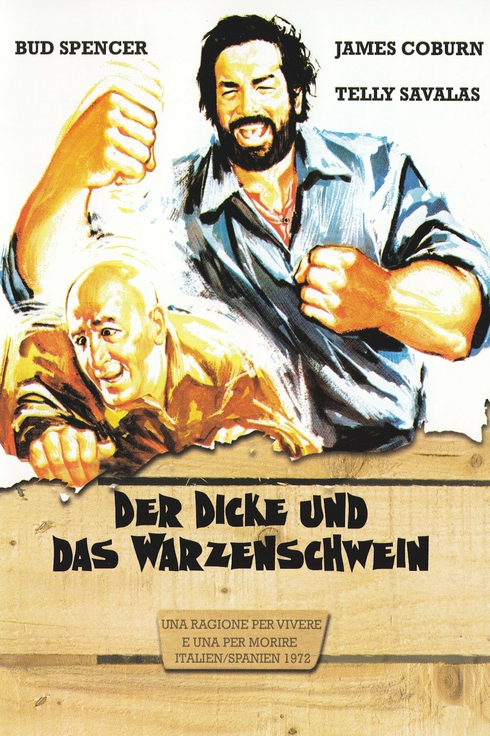 Plakat von "Der Dicke und das Warzenschwein"