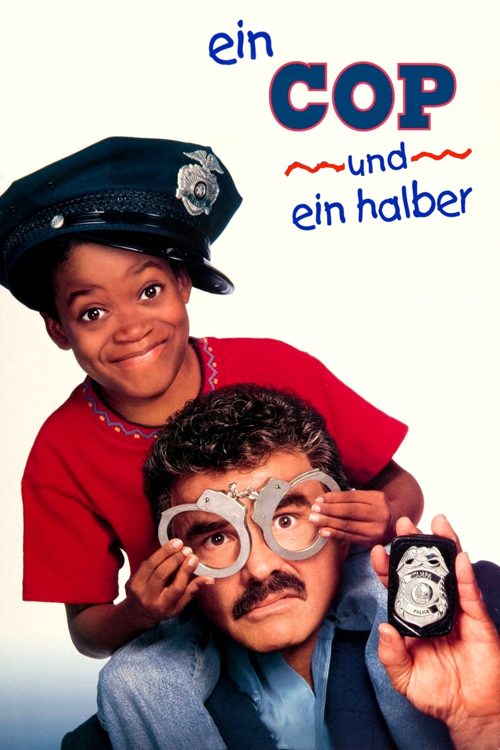 Plakat von "Ein Cop und ein halber"