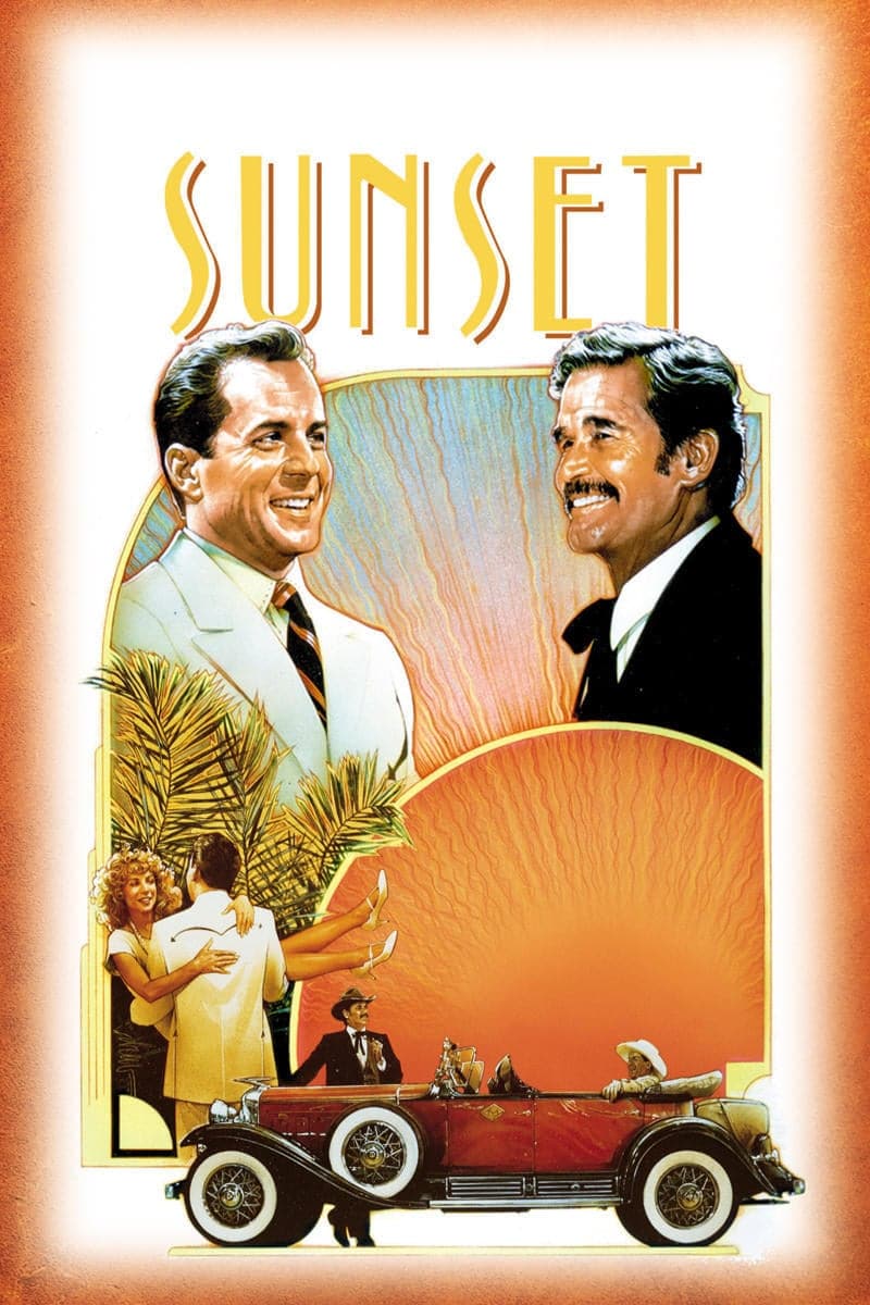 Plakat von "Sunset – Dämmerung in Hollywood"