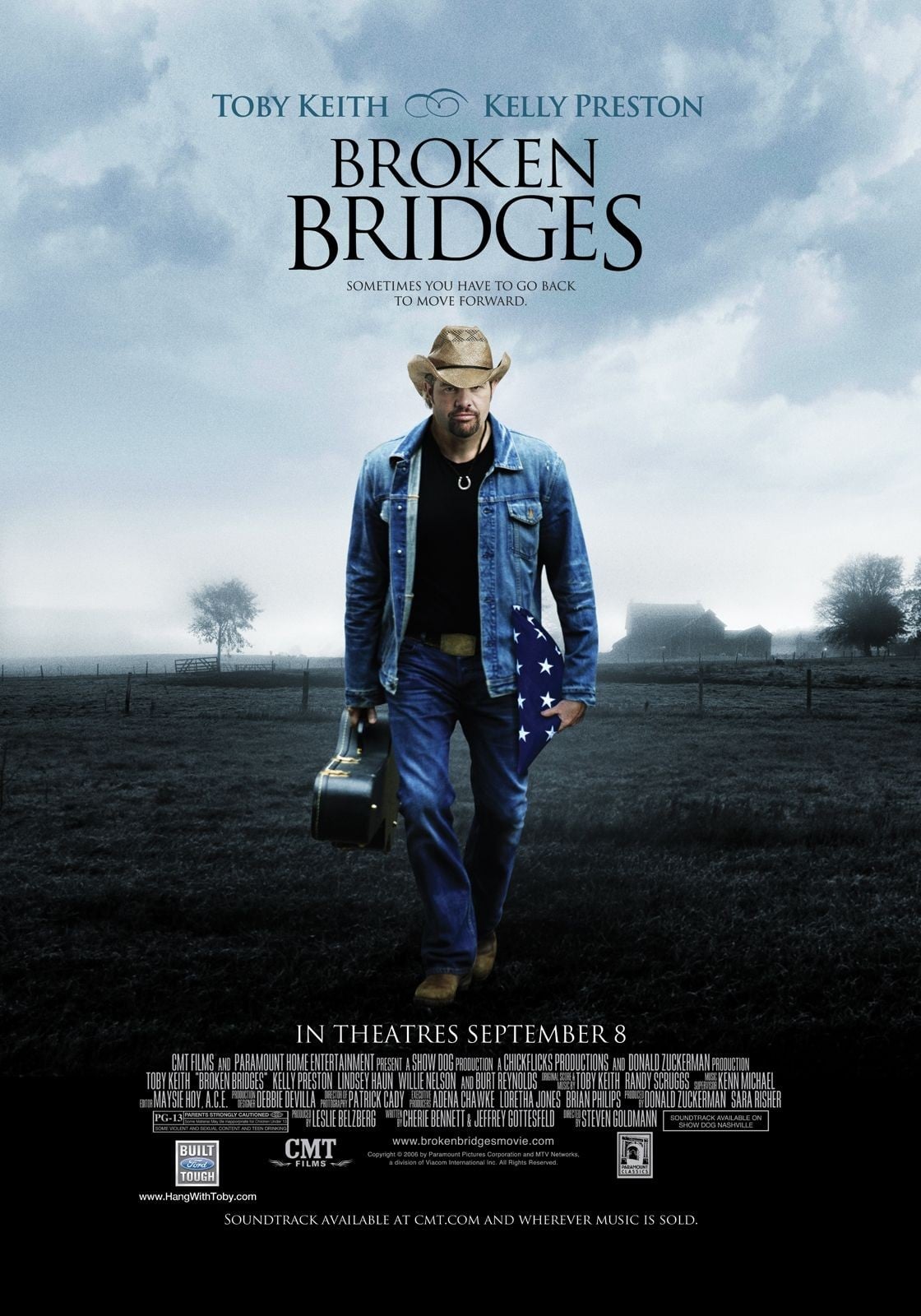 Plakat von "Broken Bridges"