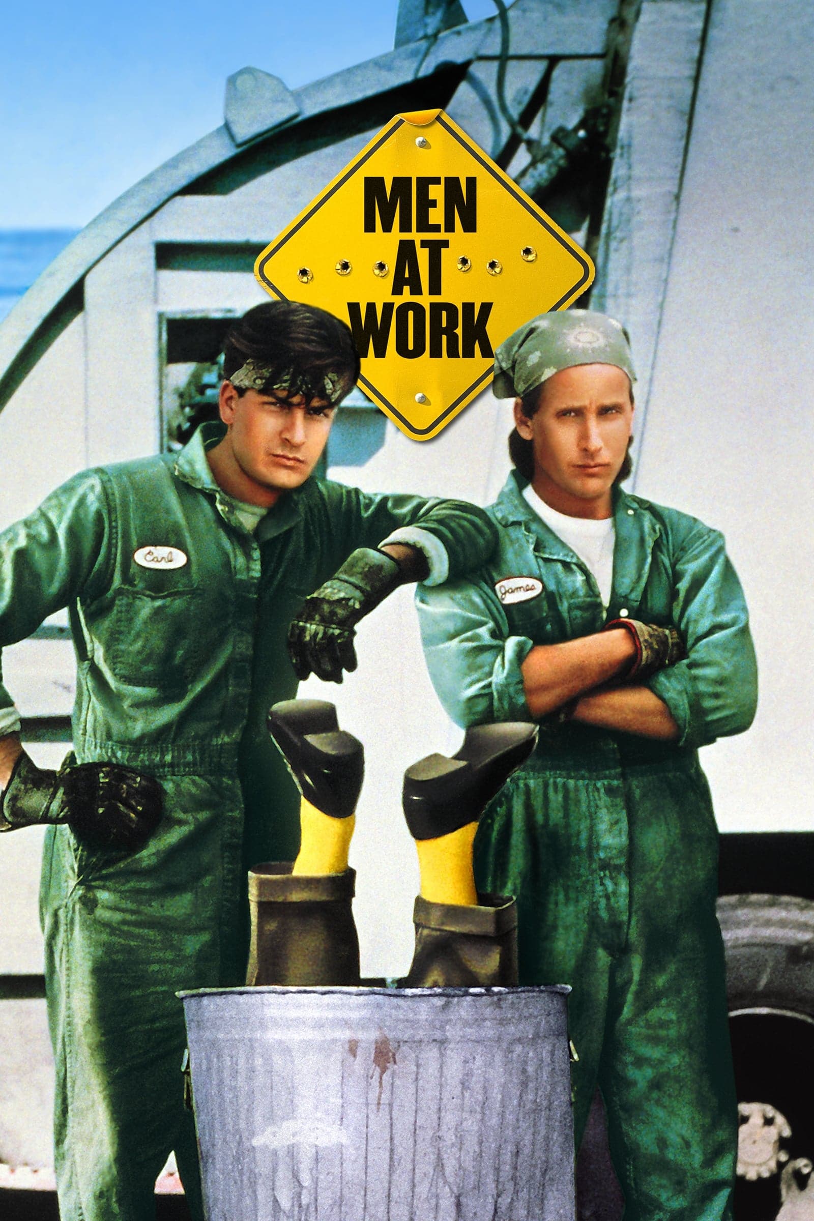 Plakat von "Men at Work"