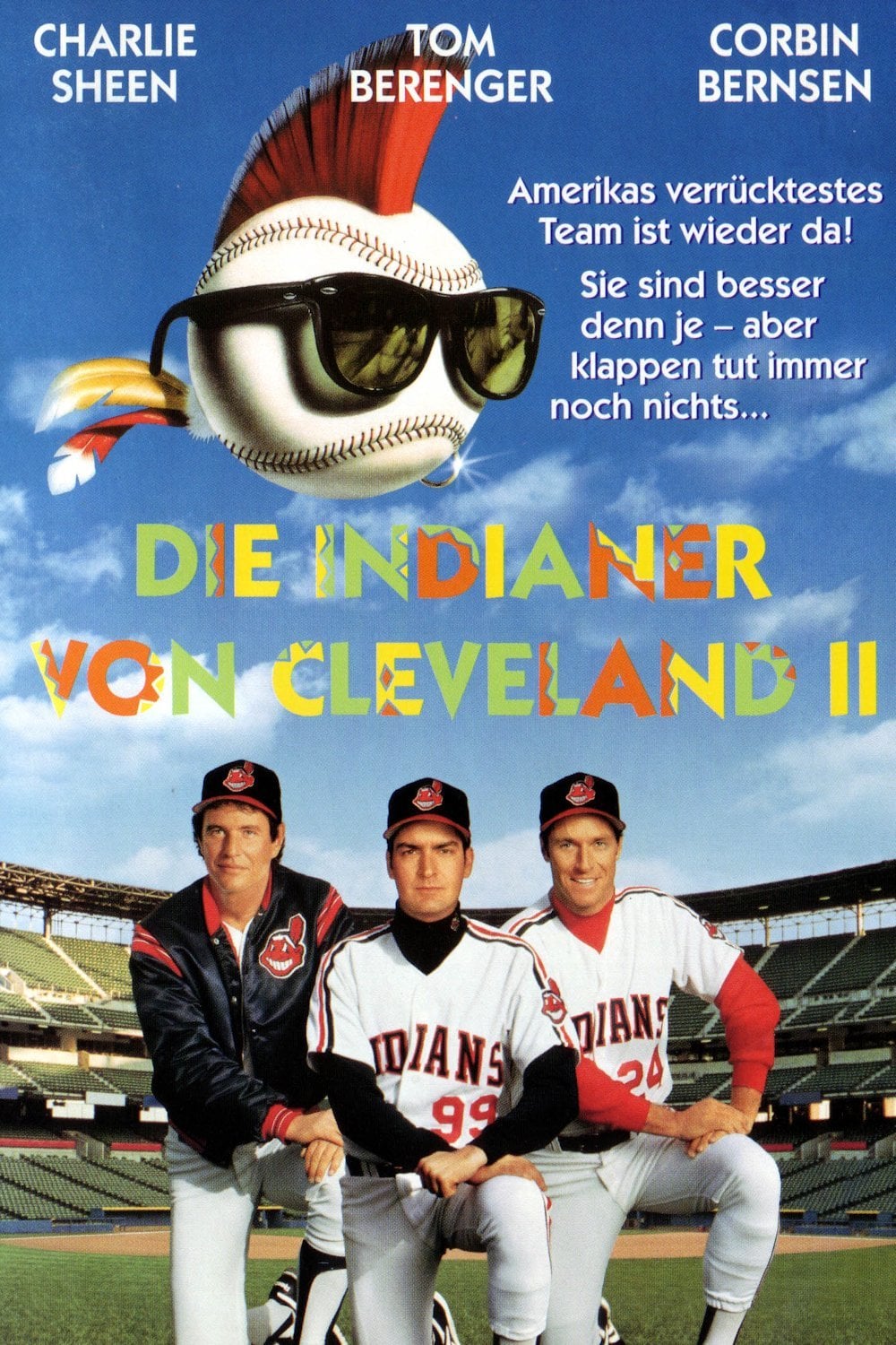 Plakat von "Die Indianer von Cleveland II"