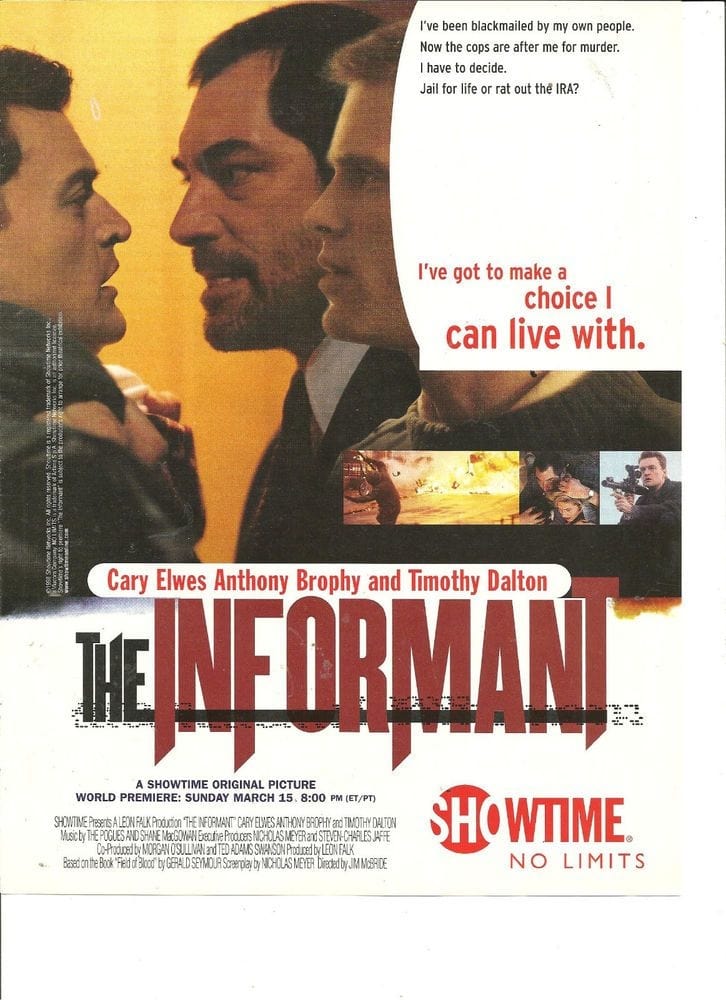 Plakat von "The Informant"