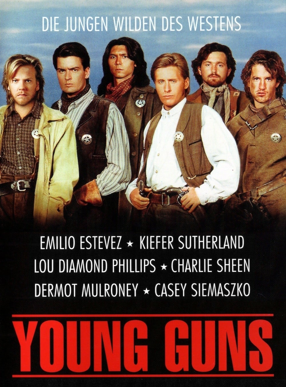 Plakat von "Young Guns"