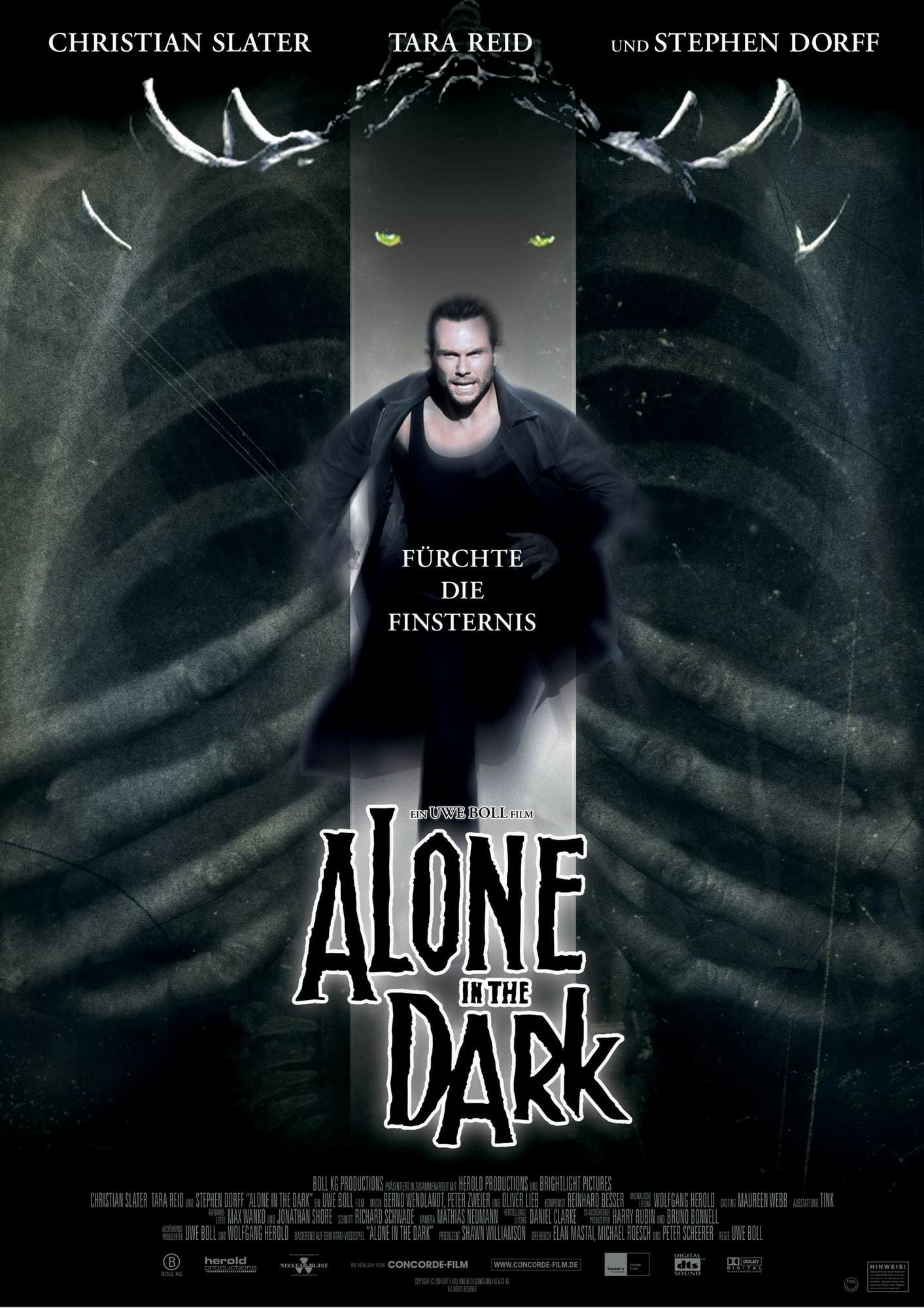 Plakat von "Alone in the Dark"