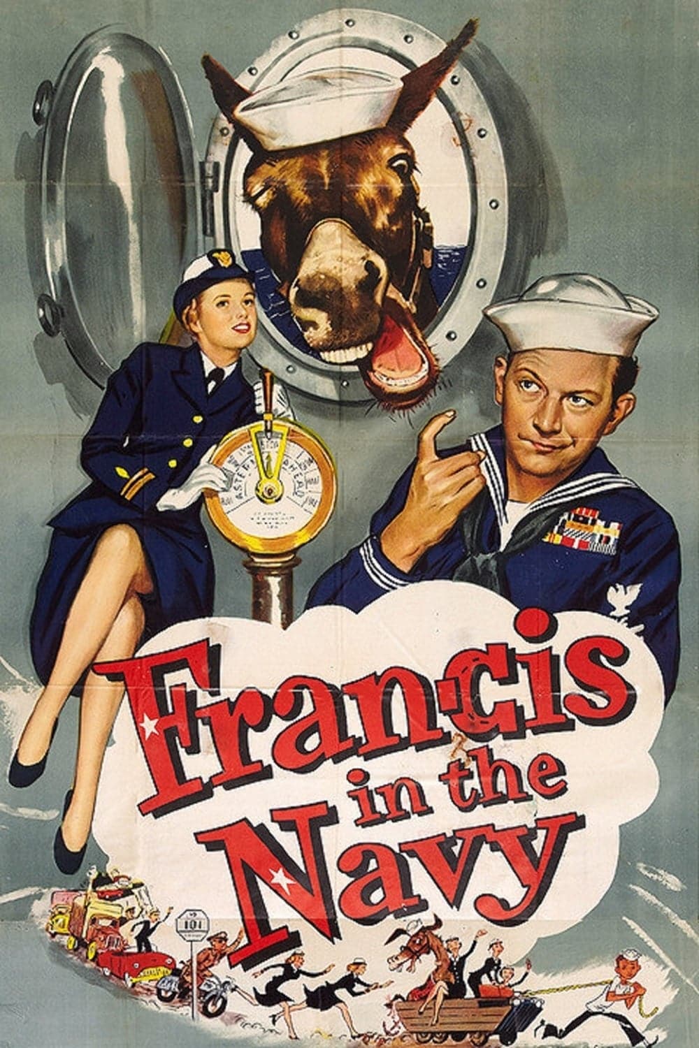 Plakat von "Francis in the Navy"