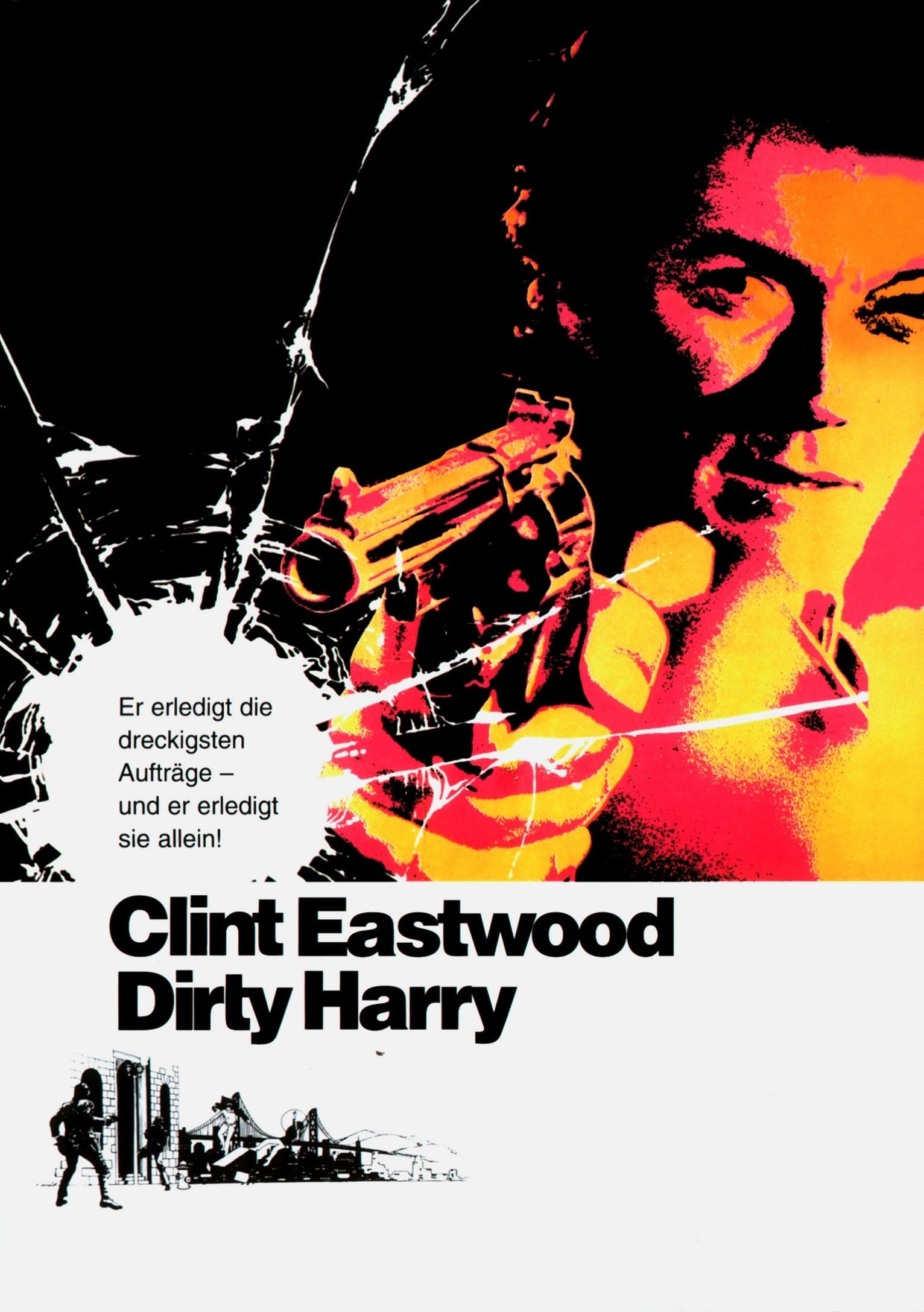 Plakat von "Dirty Harry"