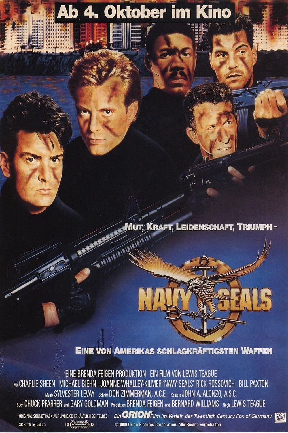 Plakat von "Navy Seals - Die härteste Elitetruppe der Welt"
